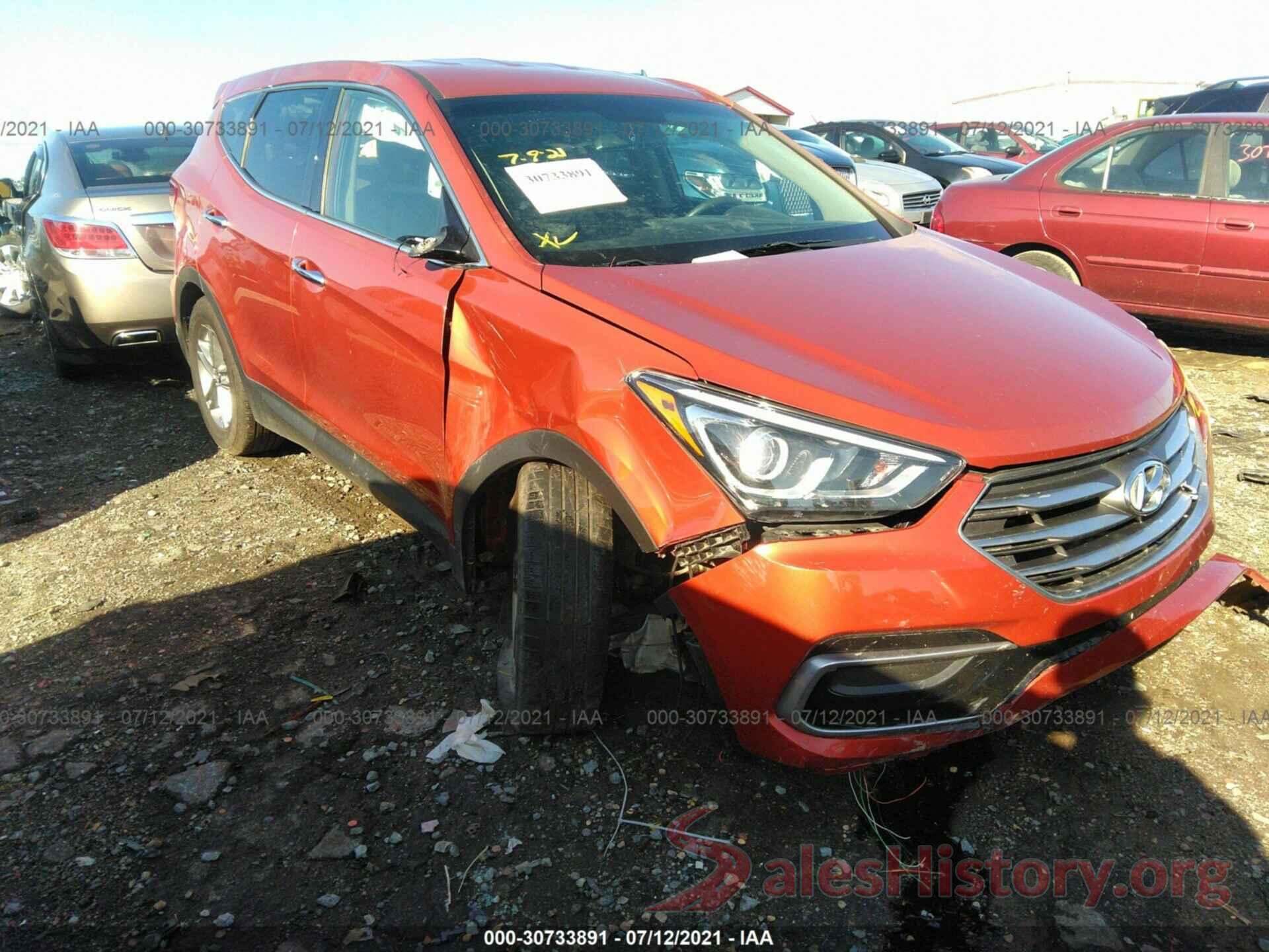 5XYZTDLB5HG381840 2017 HYUNDAI SANTA FE SPORT