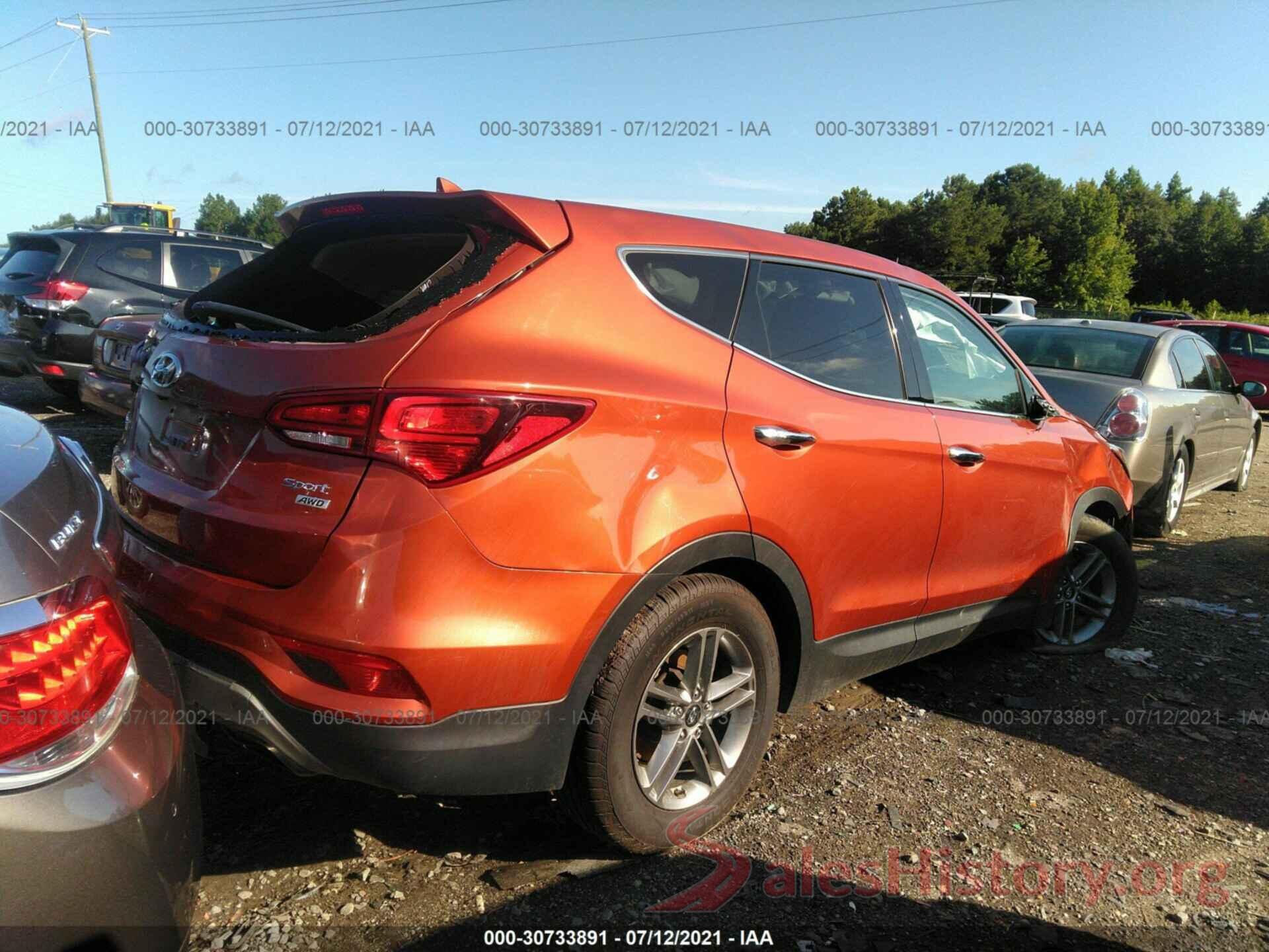 5XYZTDLB5HG381840 2017 HYUNDAI SANTA FE SPORT