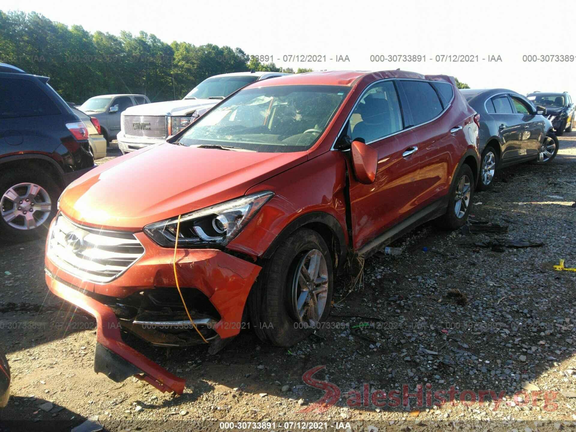 5XYZTDLB5HG381840 2017 HYUNDAI SANTA FE SPORT