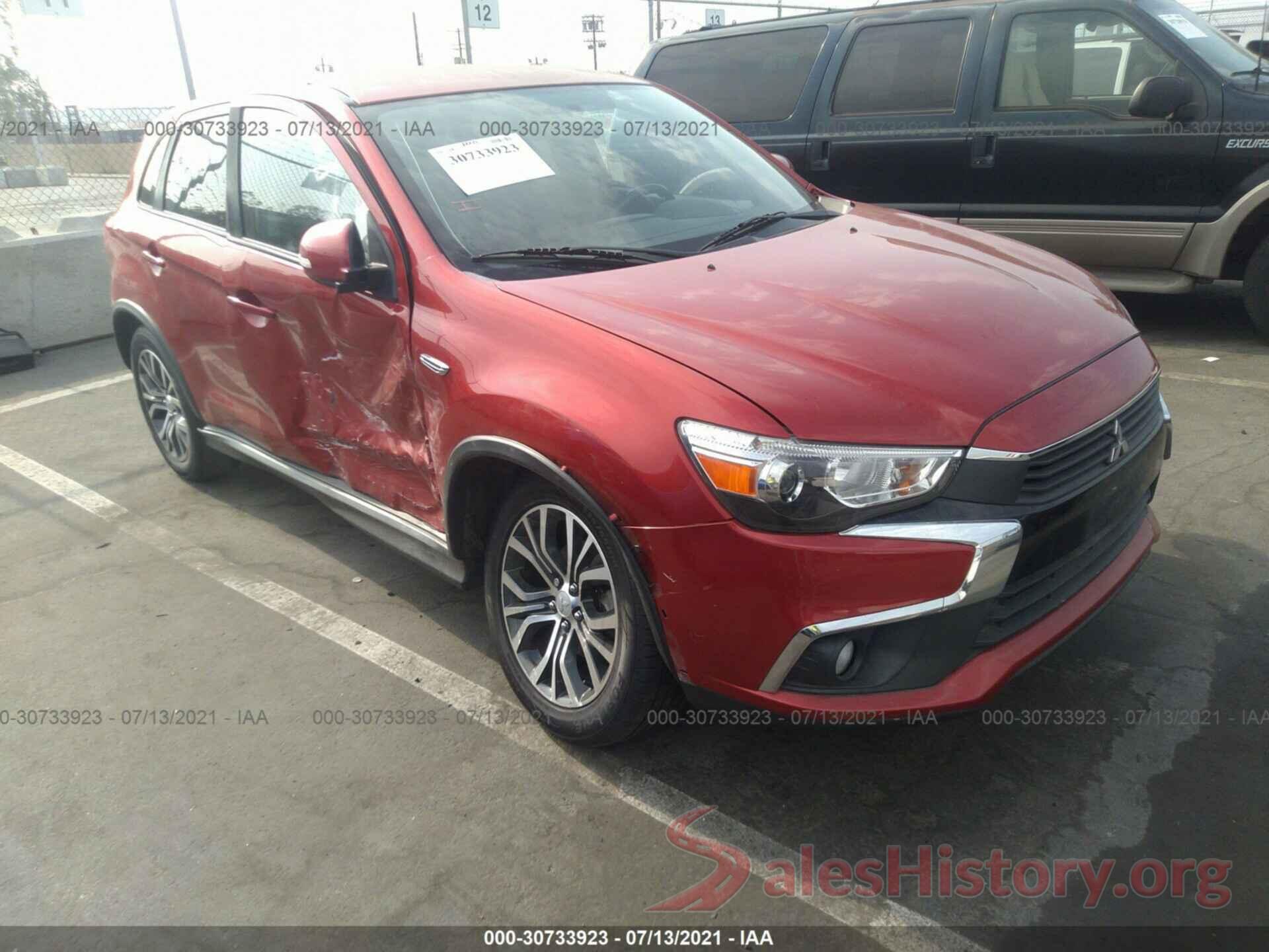 JA4AP3AW3HZ062384 2017 MITSUBISHI OUTLANDER SPORT