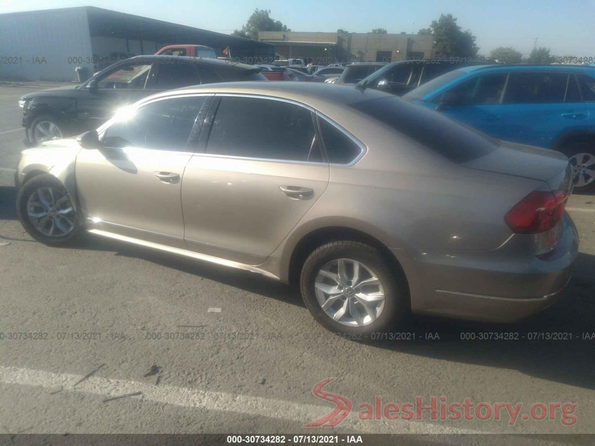 1VWAT7A38GC020306 2016 VOLKSWAGEN PASSAT