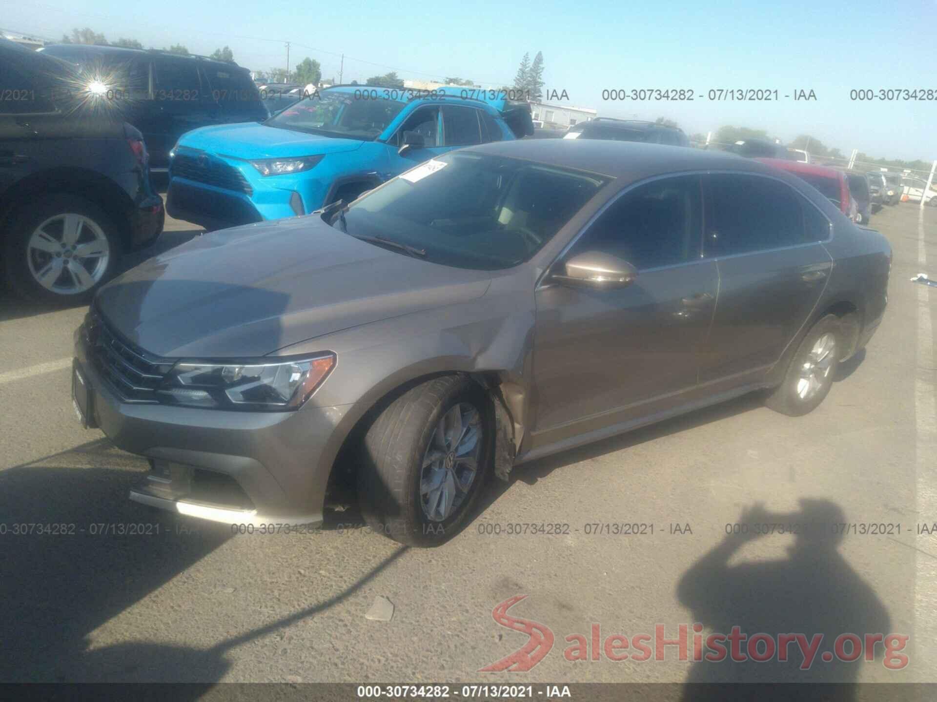 1VWAT7A38GC020306 2016 VOLKSWAGEN PASSAT