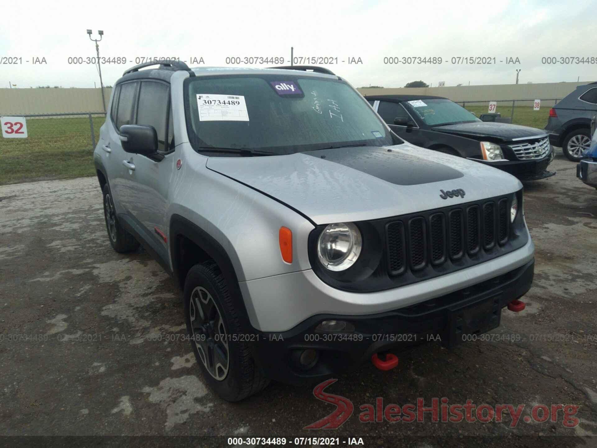 ZACCJBCT3GPE17791 2016 JEEP RENEGADE