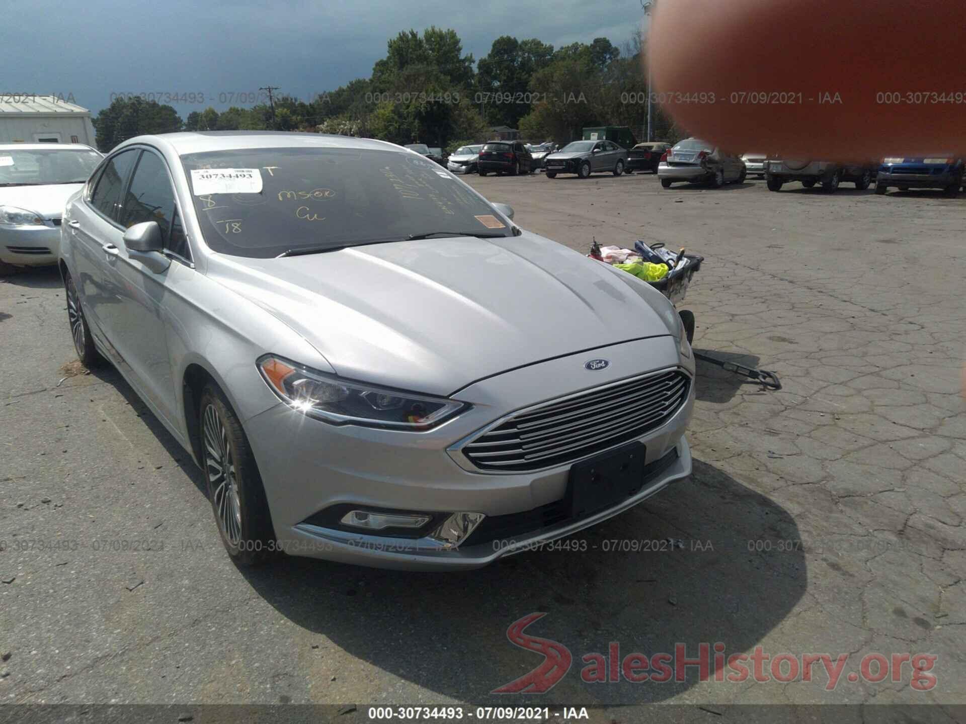 3FA6P0D90JR192381 2018 FORD FUSION