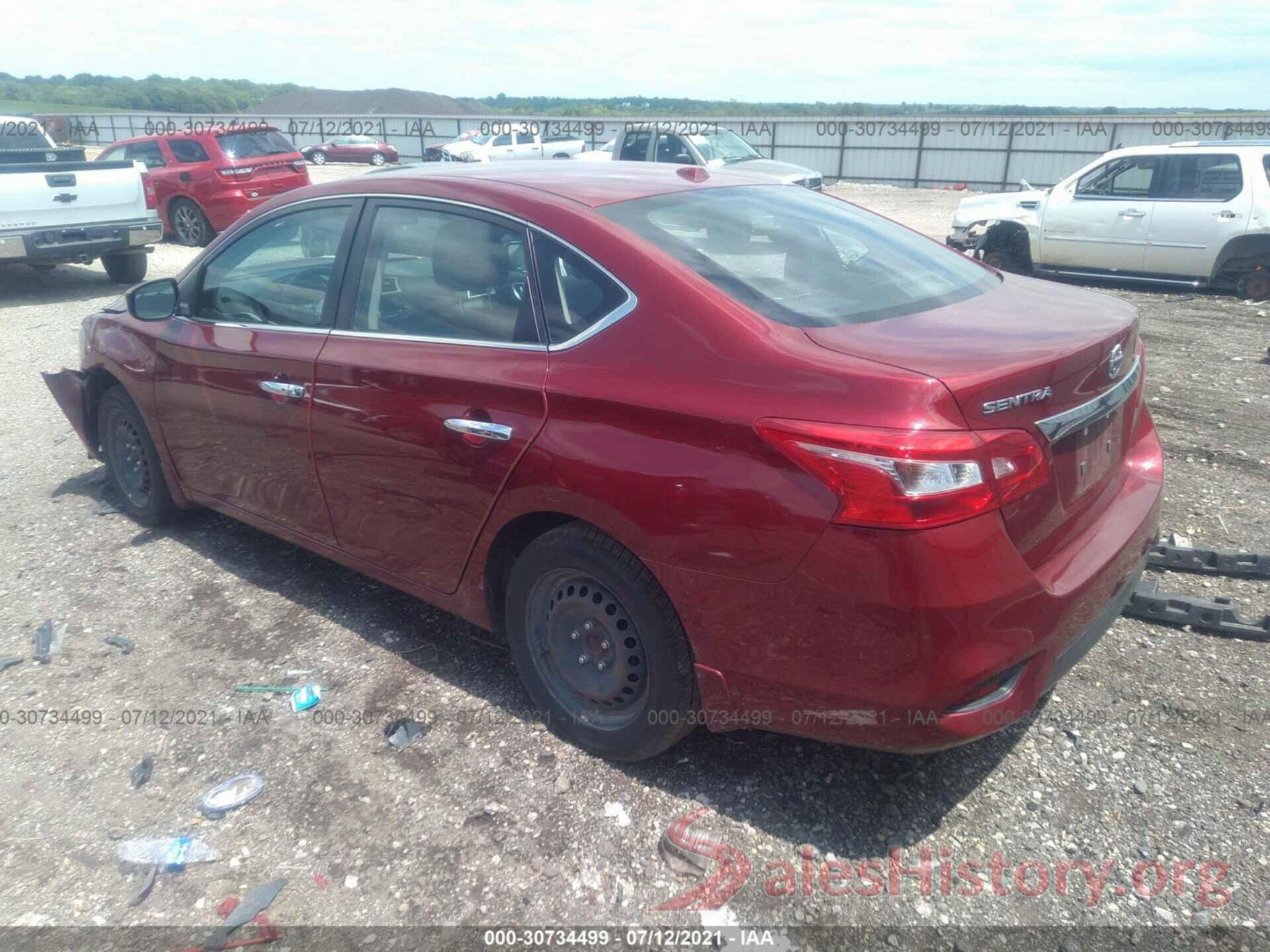 3N1AB7APXHY330218 2017 NISSAN SENTRA