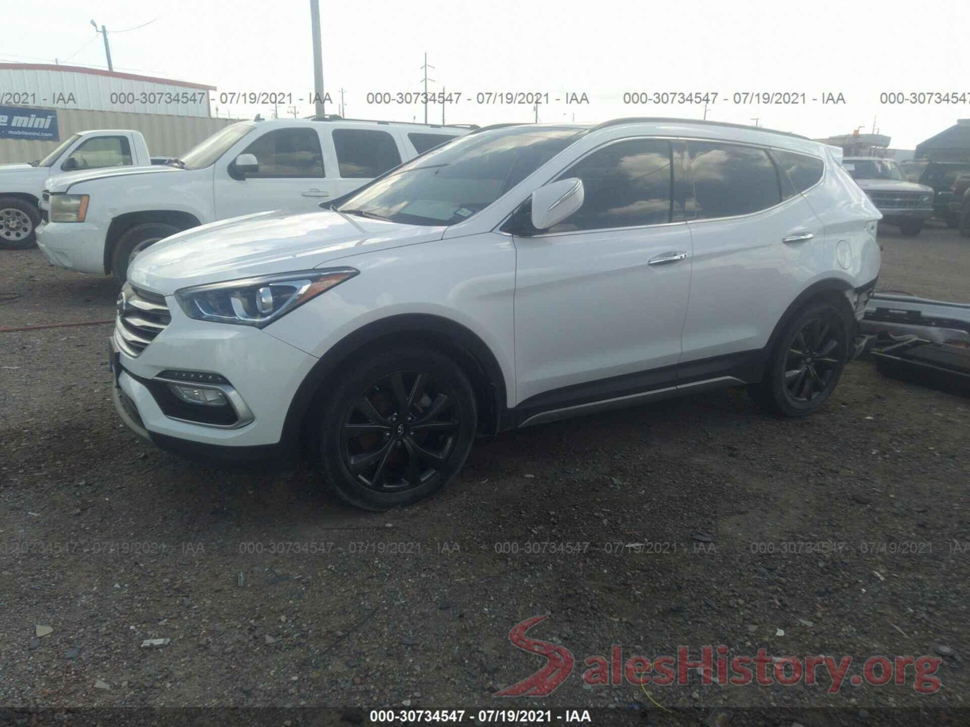 5XYZW4LA8JG562516 2018 HYUNDAI SANTA FE SPORT