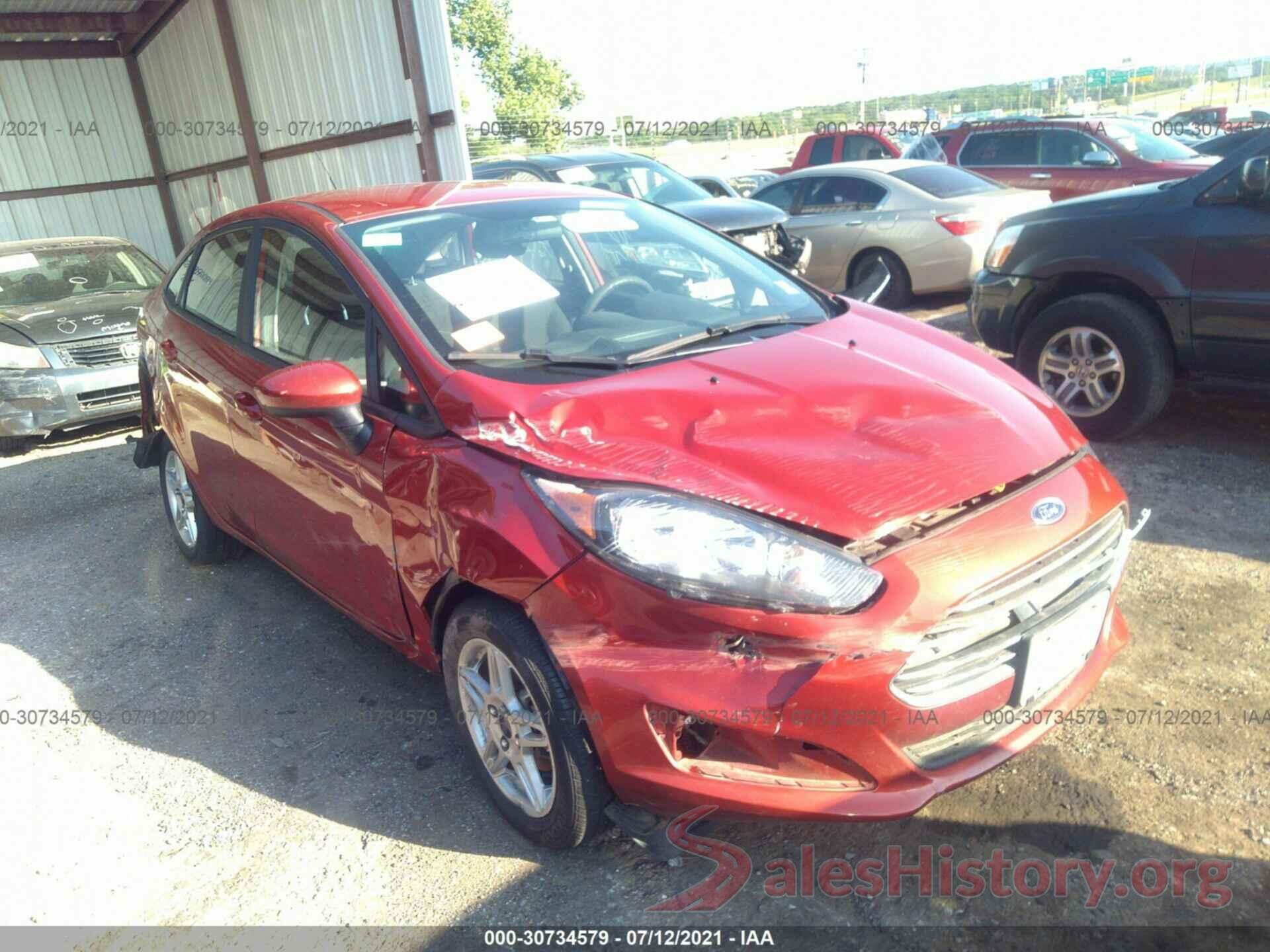 3FADP4BJ7KM165656 2019 FORD FIESTA