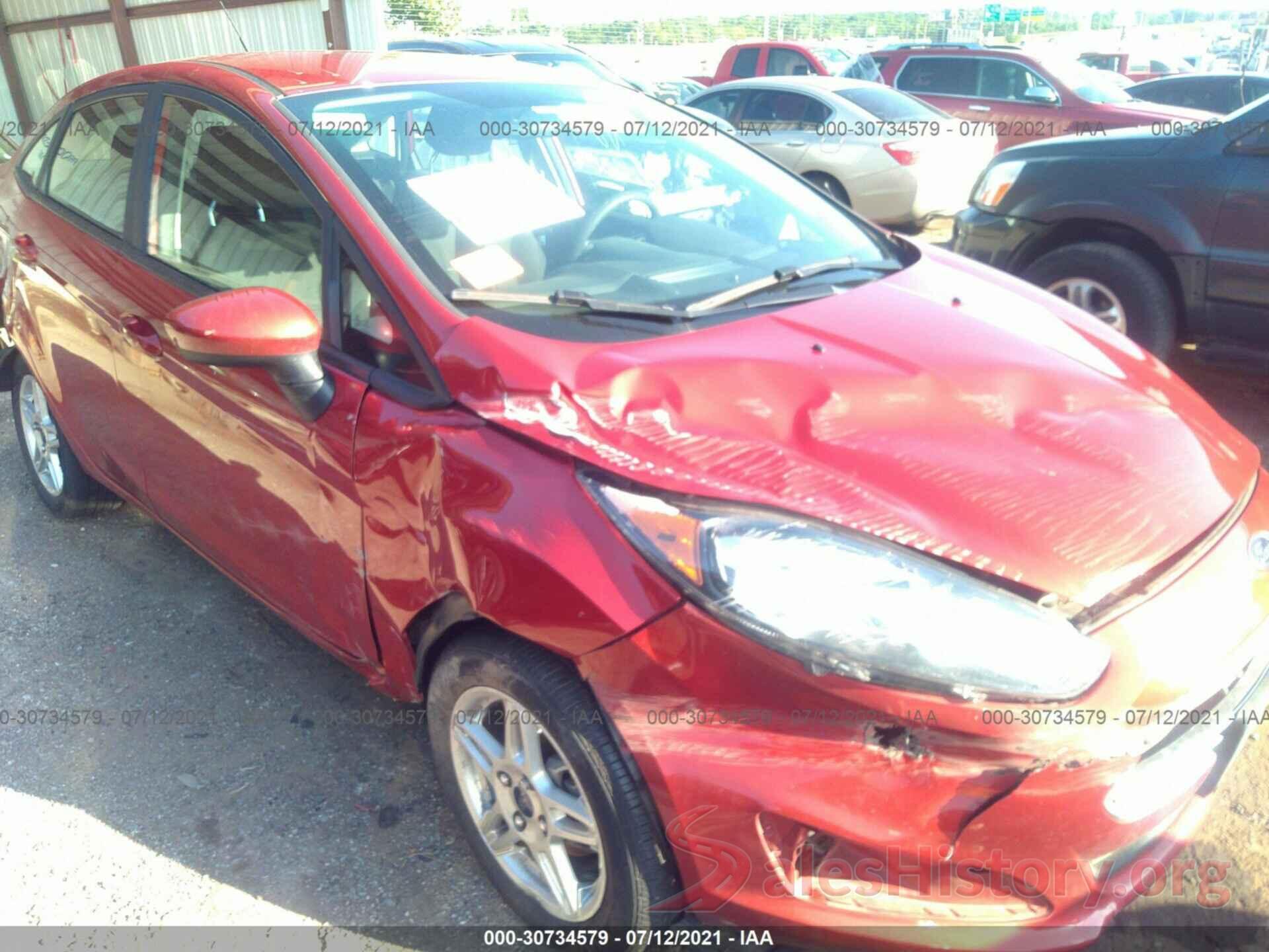 3FADP4BJ7KM165656 2019 FORD FIESTA