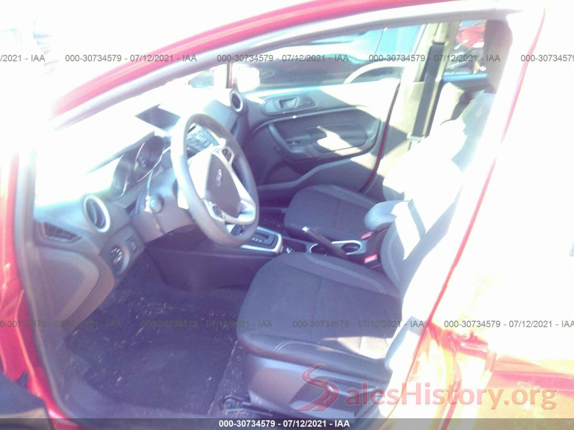 3FADP4BJ7KM165656 2019 FORD FIESTA