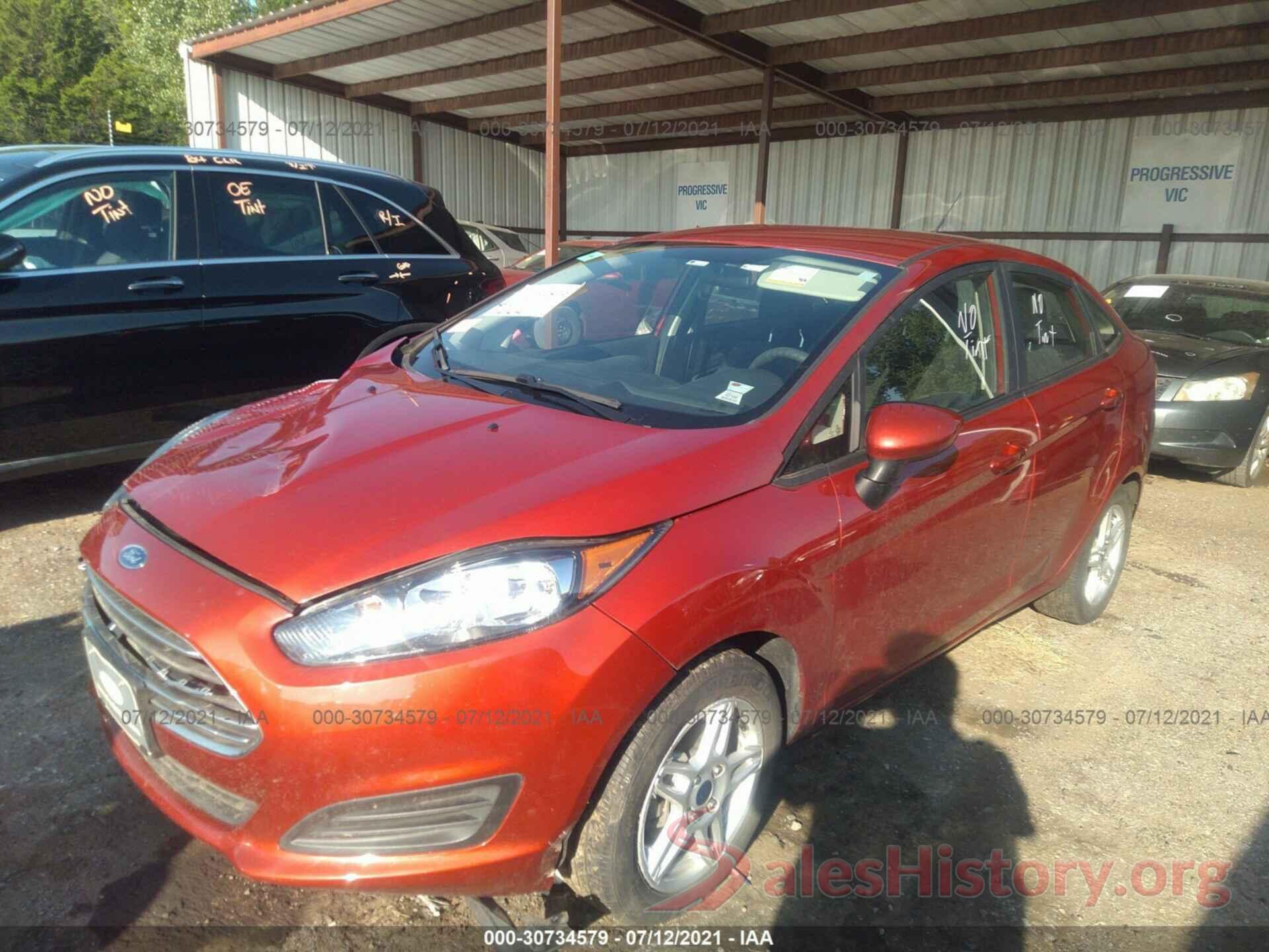 3FADP4BJ7KM165656 2019 FORD FIESTA