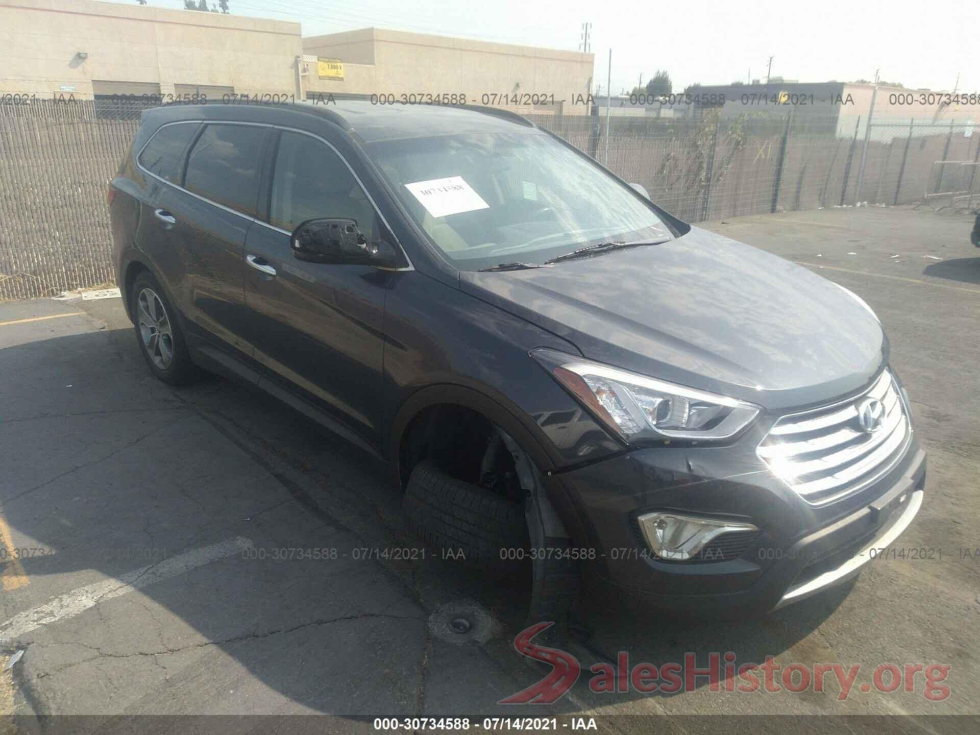 KM8SM4HFXGU164867 2016 HYUNDAI SANTA FE