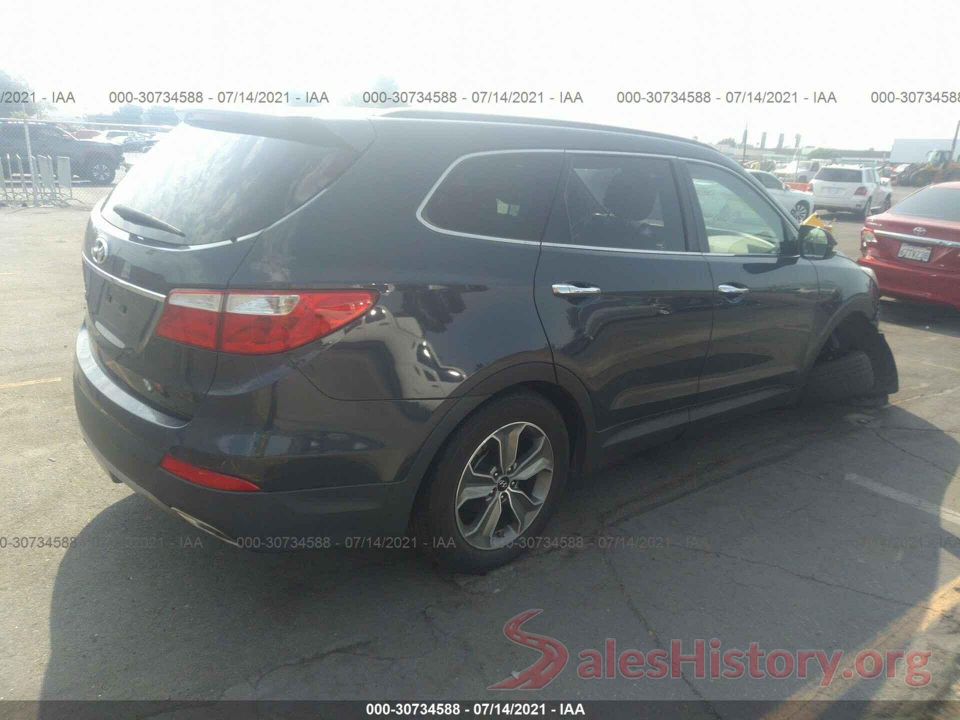 KM8SM4HFXGU164867 2016 HYUNDAI SANTA FE