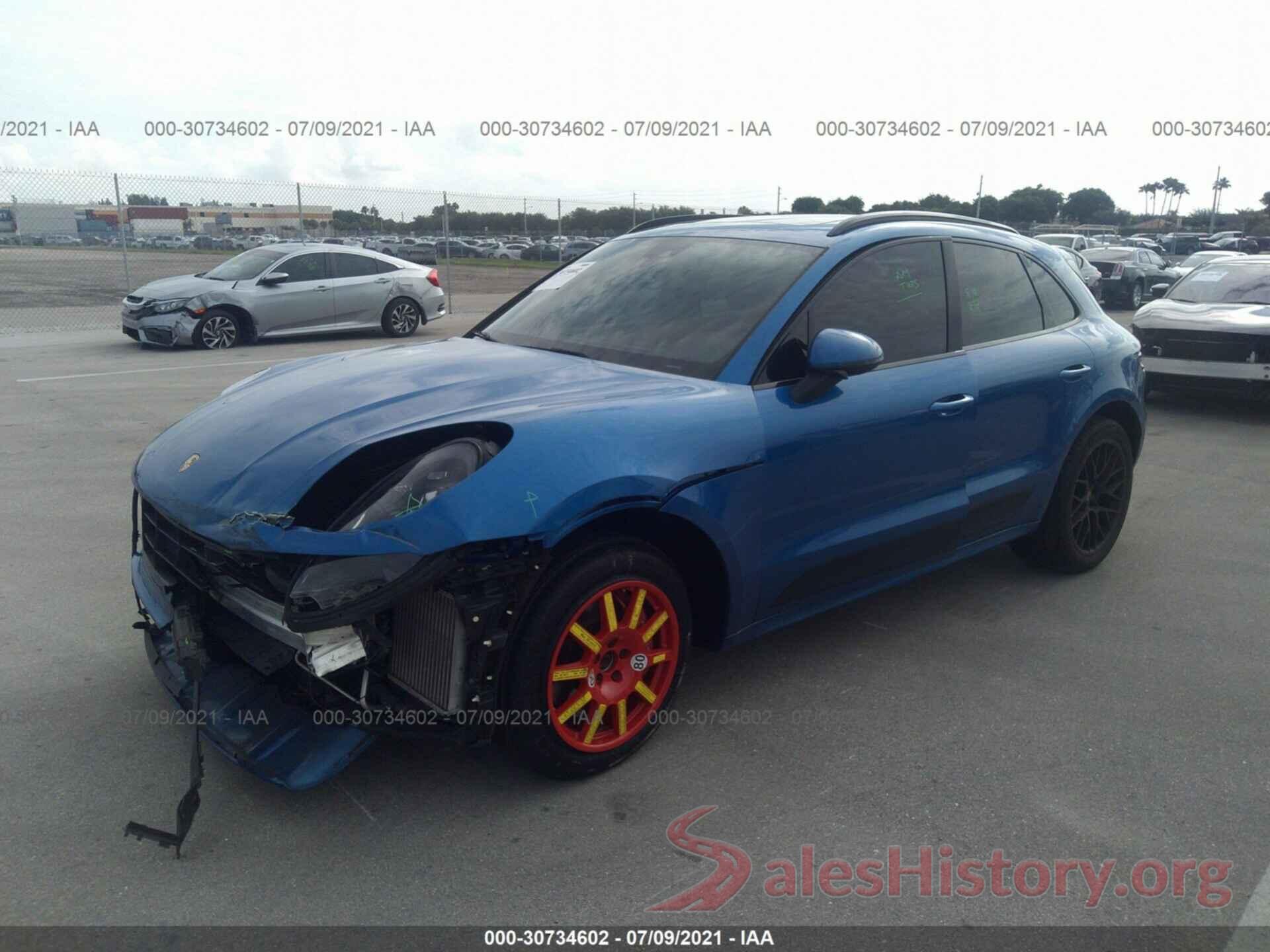 WP1AG2A58HLB51957 2017 PORSCHE MACAN