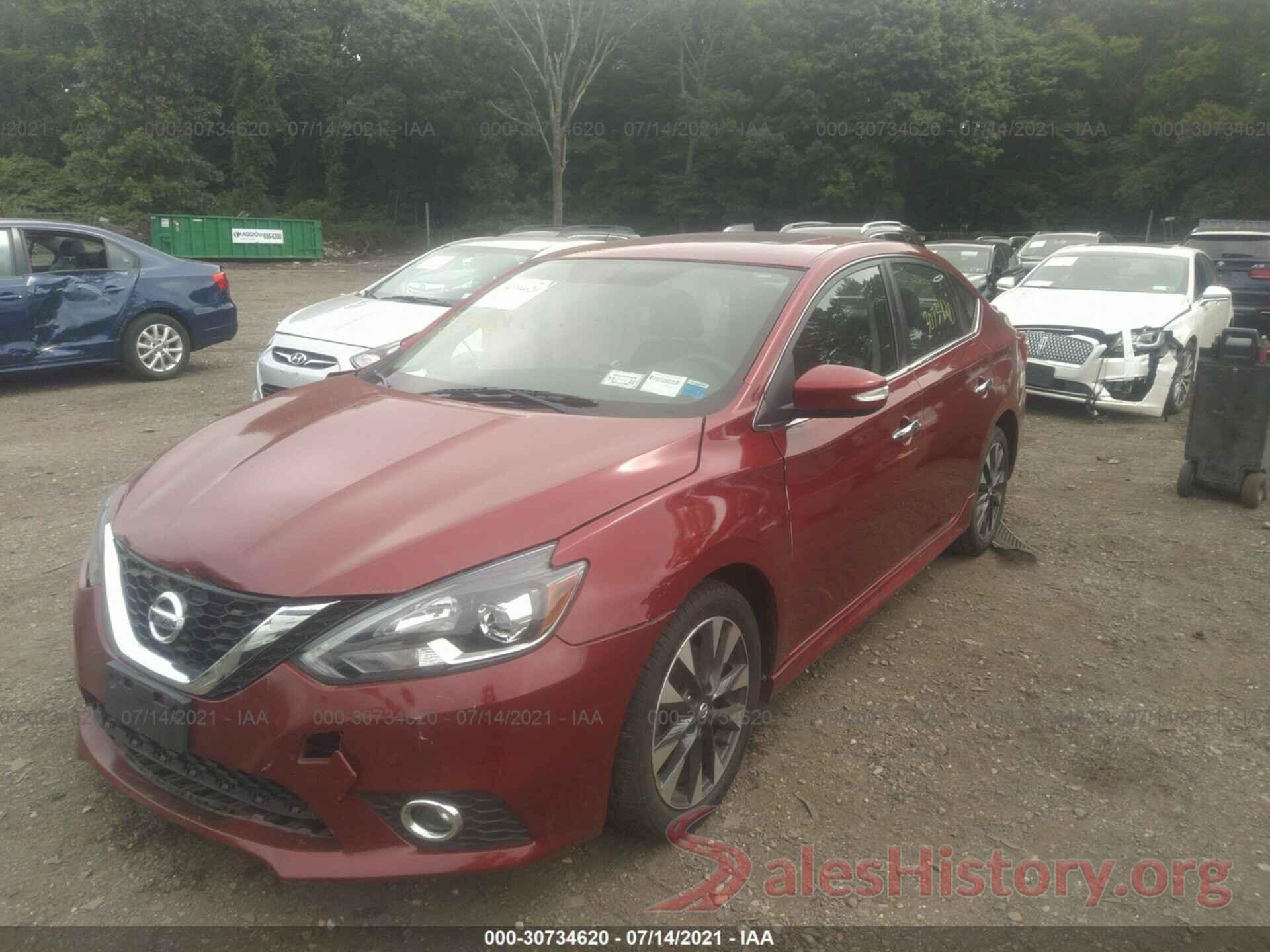 3N1CB7AP8HY333174 2017 NISSAN SENTRA