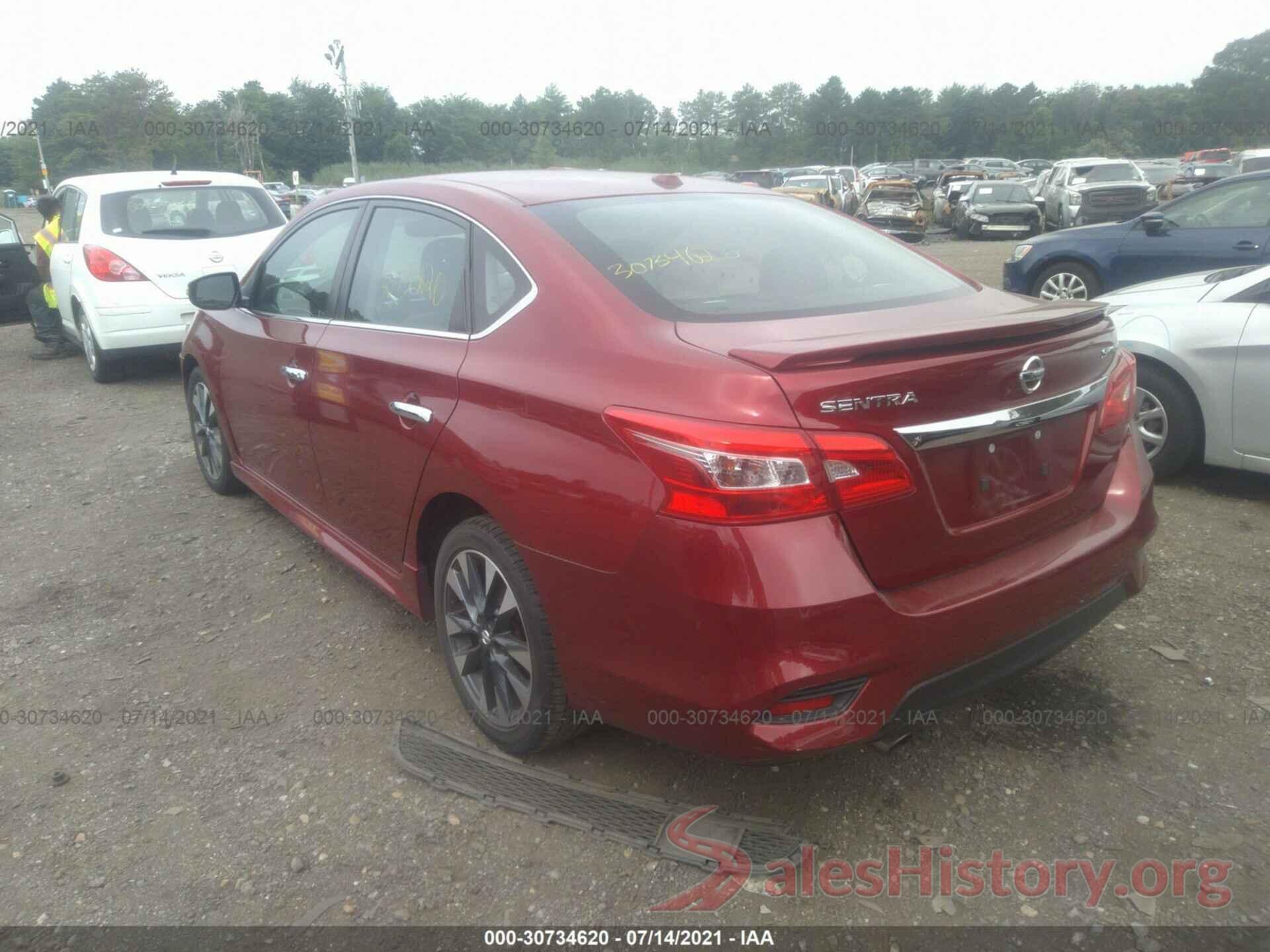 3N1CB7AP8HY333174 2017 NISSAN SENTRA