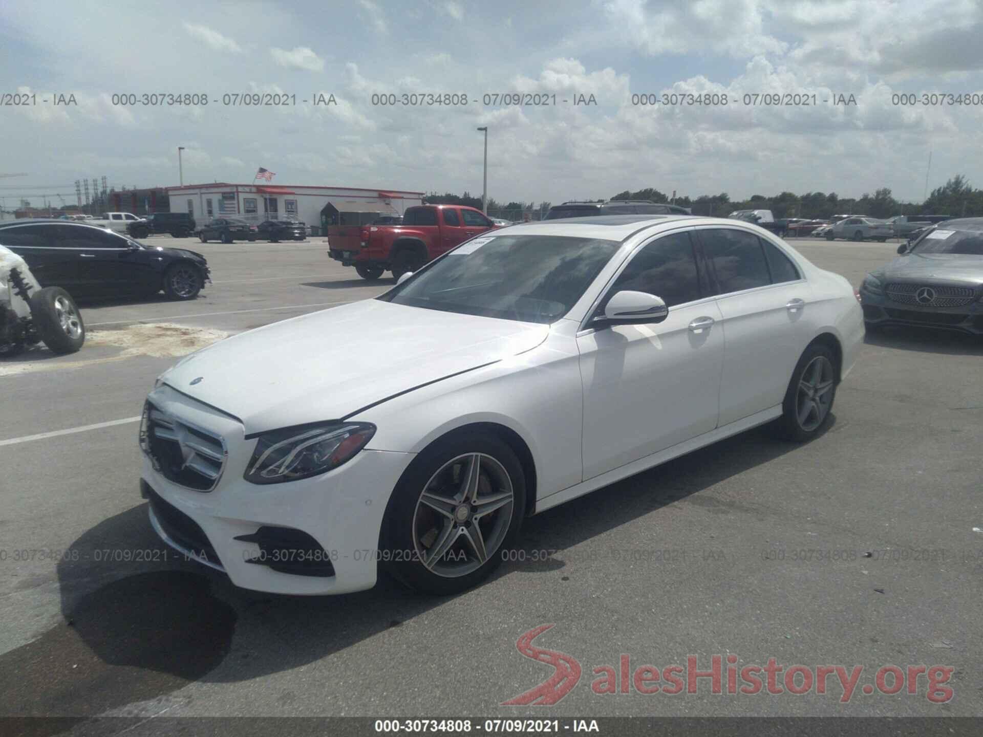 WDDZF4JB7HA038639 2017 MERCEDES-BENZ E-CLASS