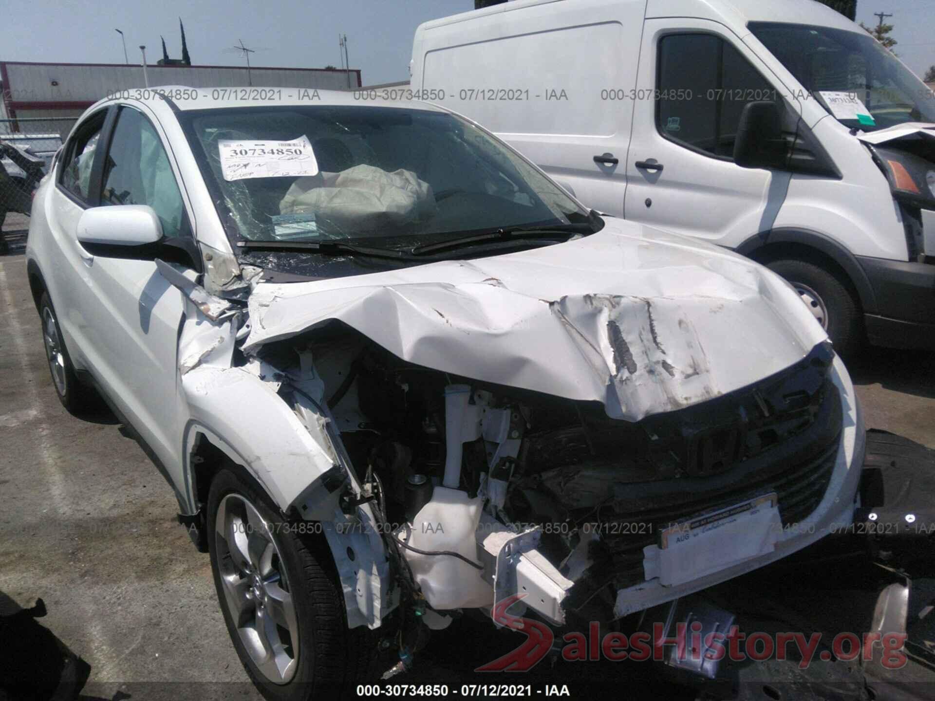 3CZRU5H37MM703910 2021 HONDA HR-V