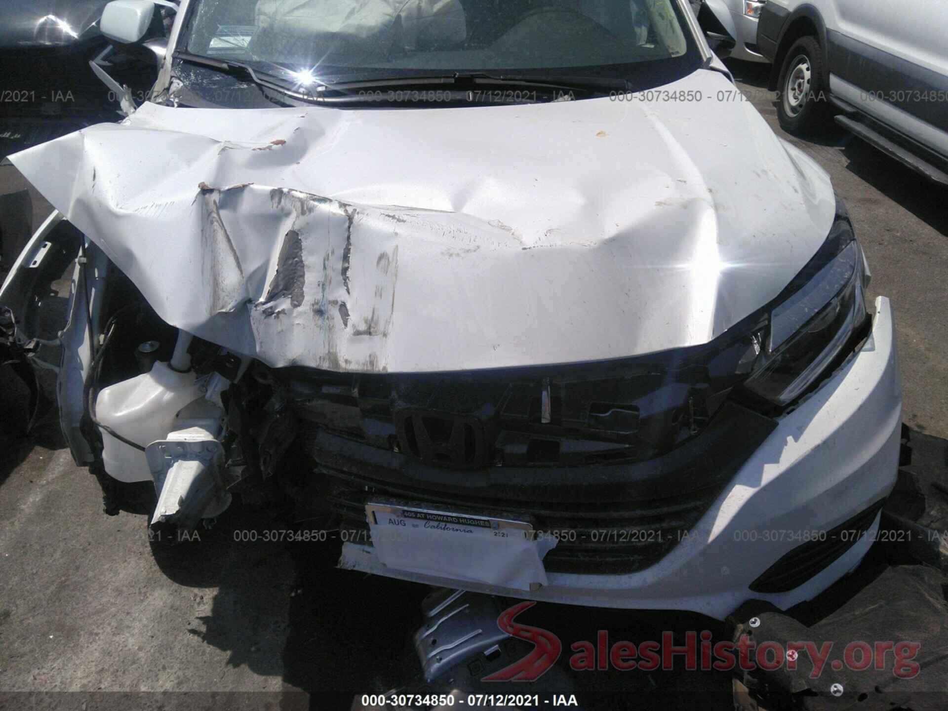 3CZRU5H37MM703910 2021 HONDA HR-V