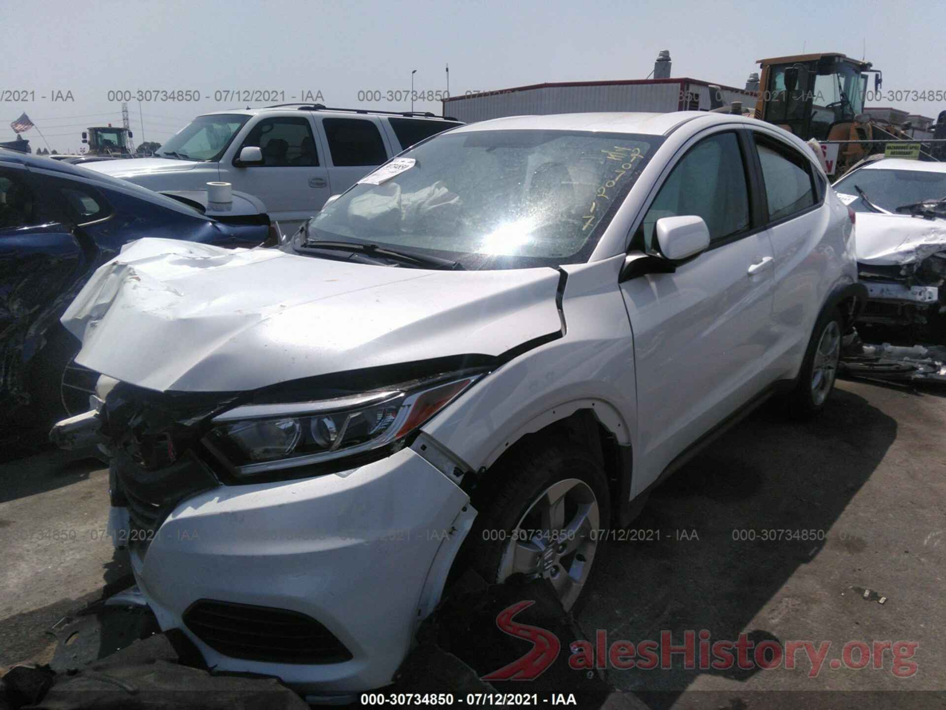 3CZRU5H37MM703910 2021 HONDA HR-V