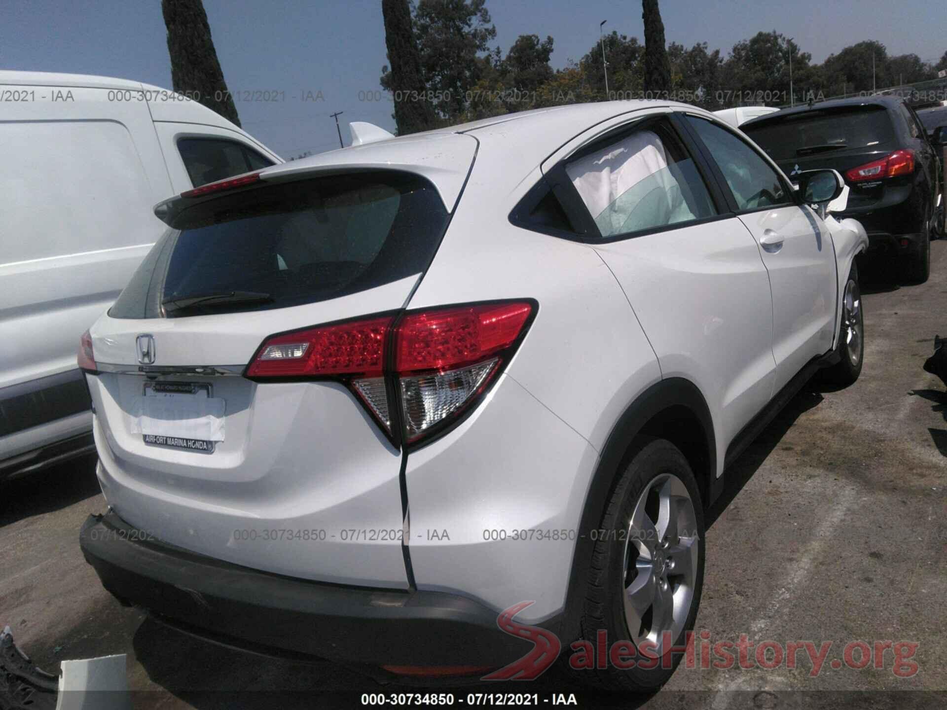 3CZRU5H37MM703910 2021 HONDA HR-V