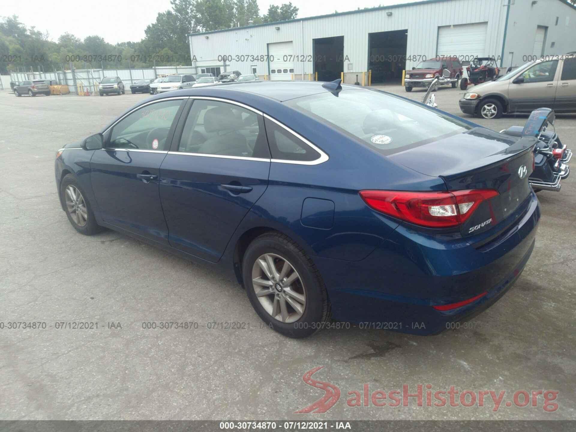 5NPE24AF9GH325852 2016 HYUNDAI SONATA