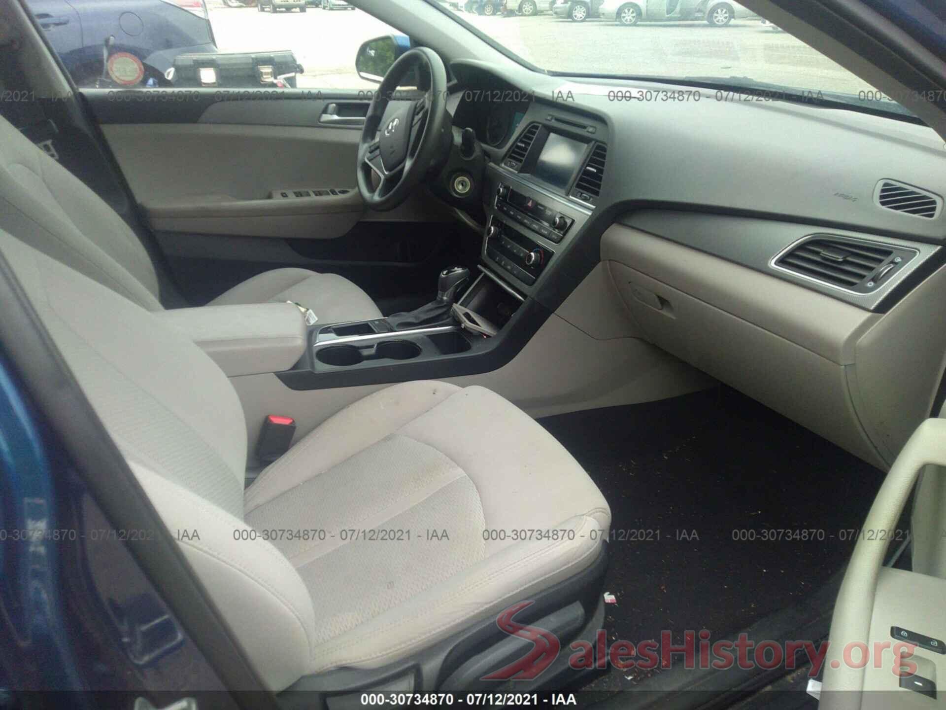 5NPE24AF9GH325852 2016 HYUNDAI SONATA