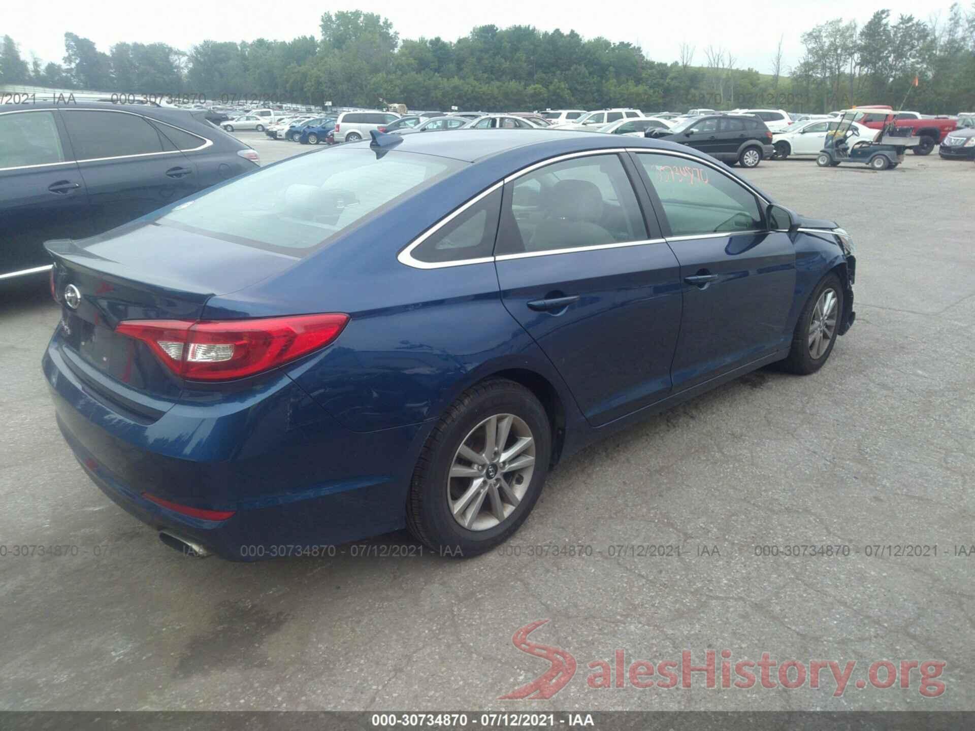 5NPE24AF9GH325852 2016 HYUNDAI SONATA