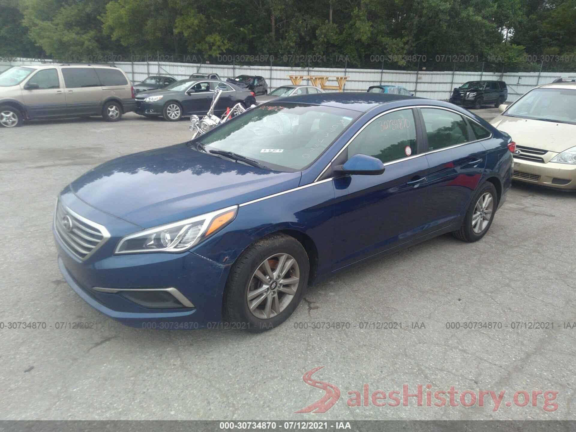 5NPE24AF9GH325852 2016 HYUNDAI SONATA