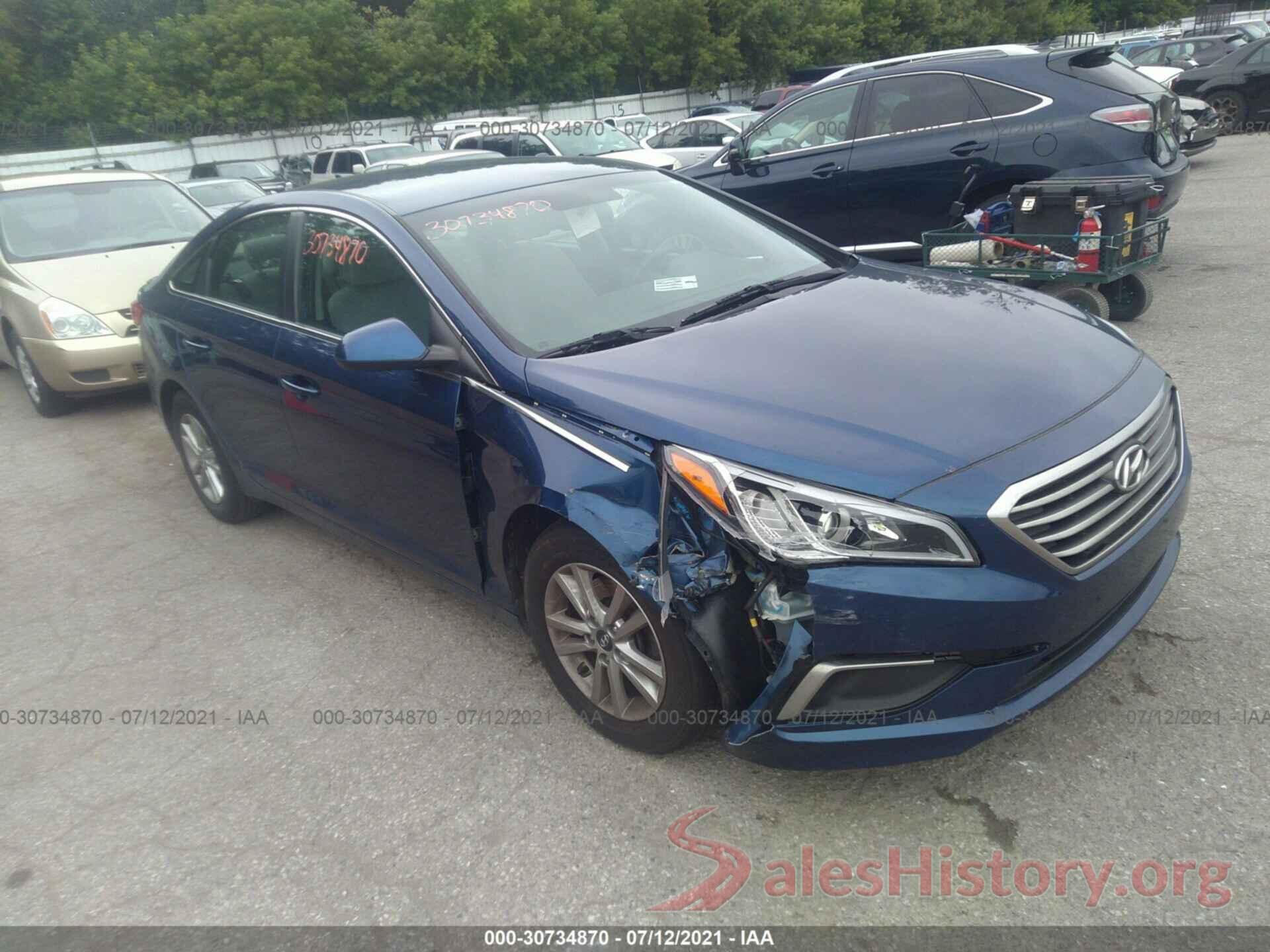 5NPE24AF9GH325852 2016 HYUNDAI SONATA