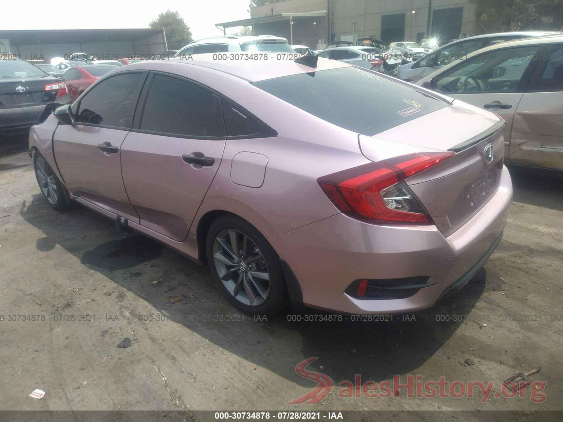 19XFC1F37KE212784 2019 HONDA CIVIC SEDAN