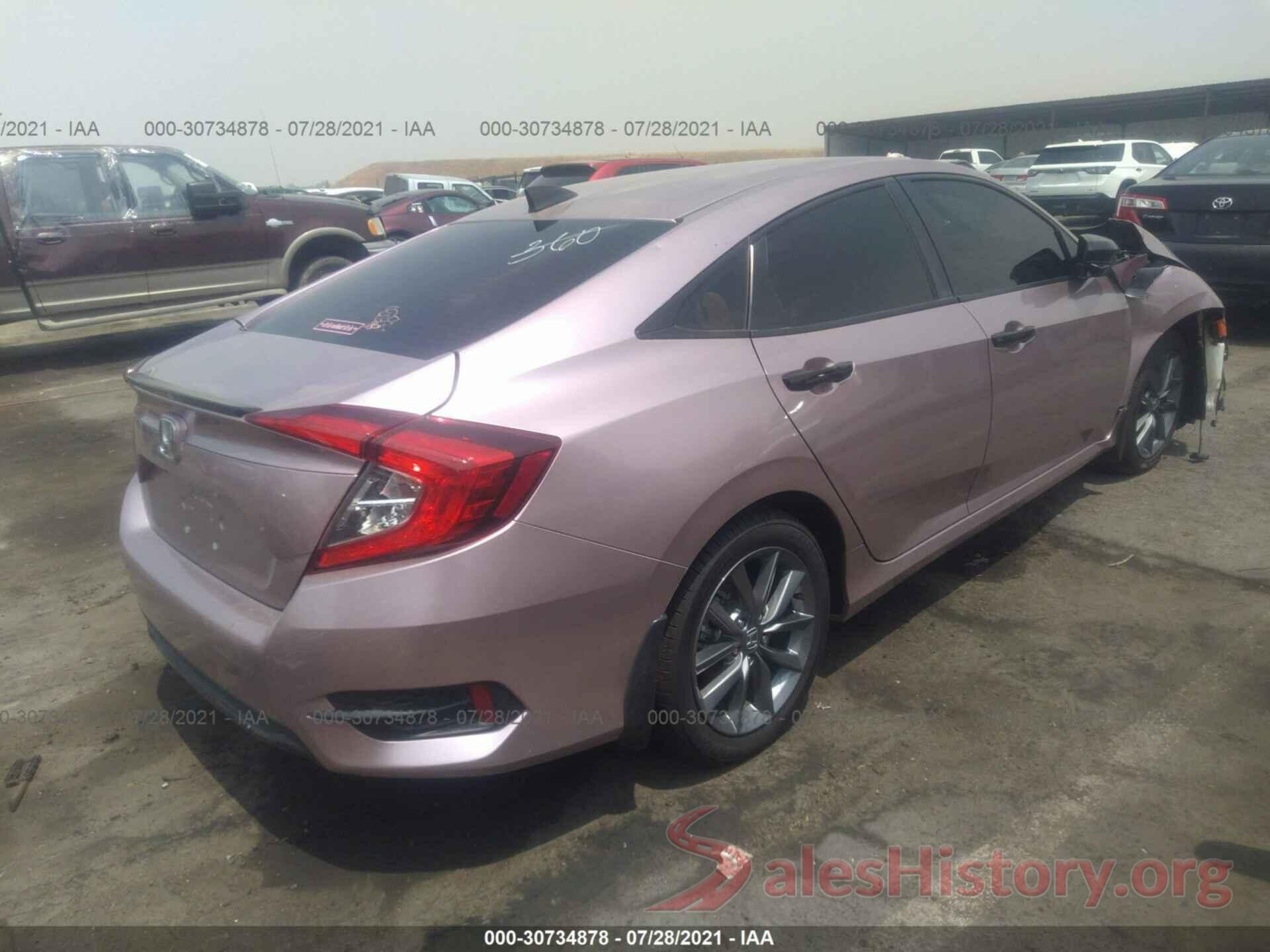 19XFC1F37KE212784 2019 HONDA CIVIC SEDAN