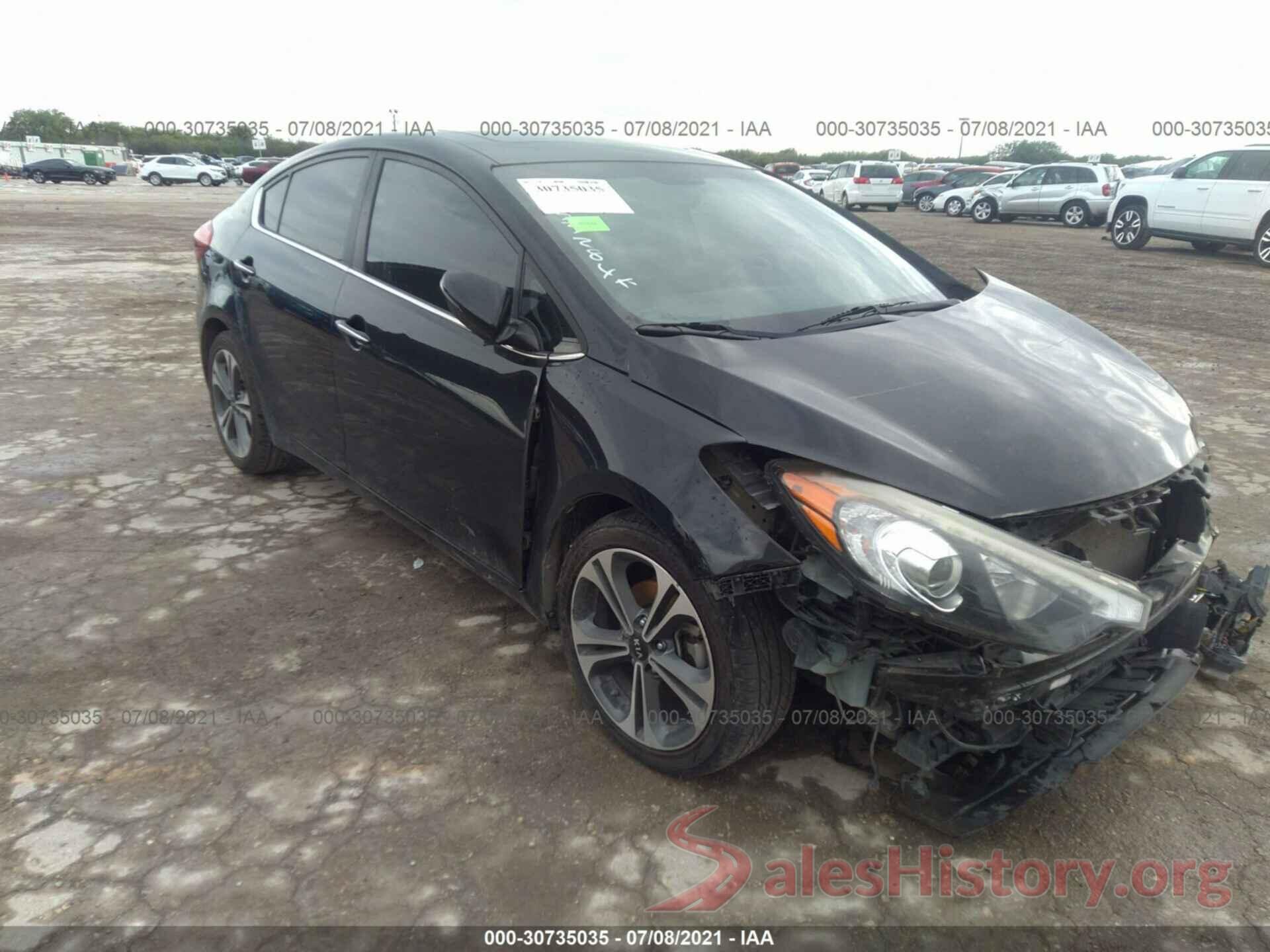 KNAFZ4A8XG5555088 2016 KIA FORTE