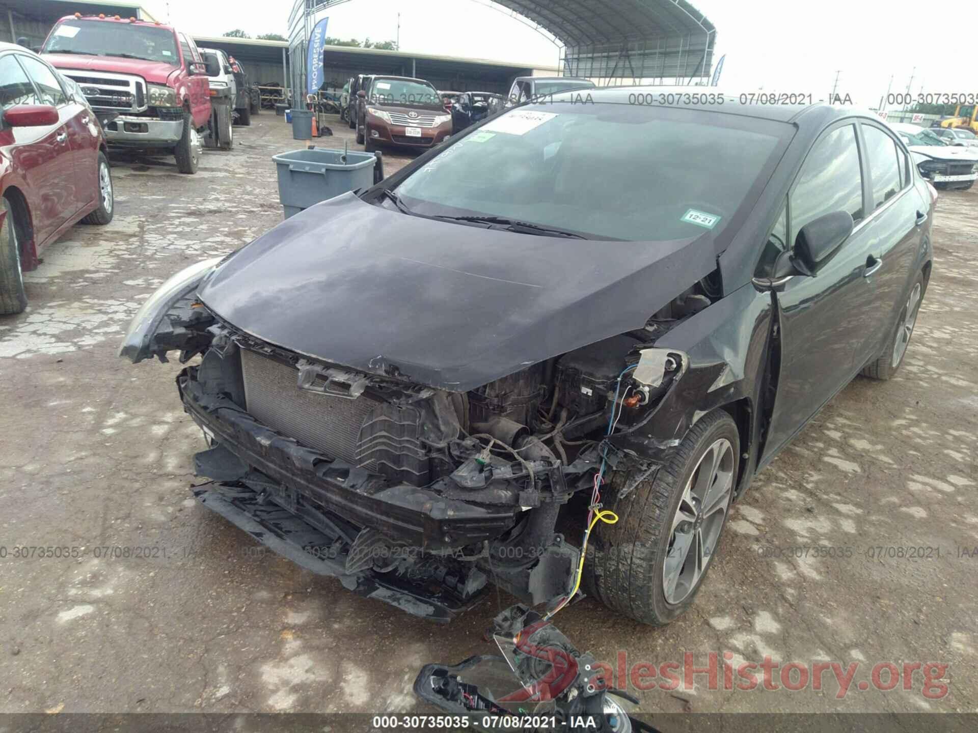 KNAFZ4A8XG5555088 2016 KIA FORTE