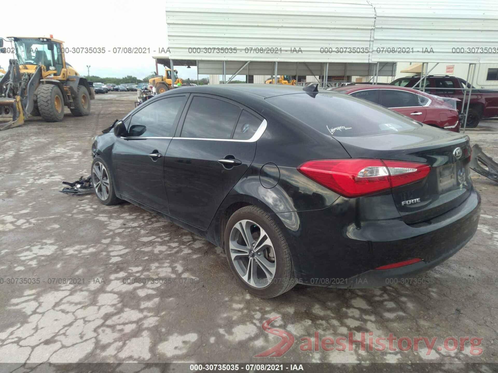 KNAFZ4A8XG5555088 2016 KIA FORTE