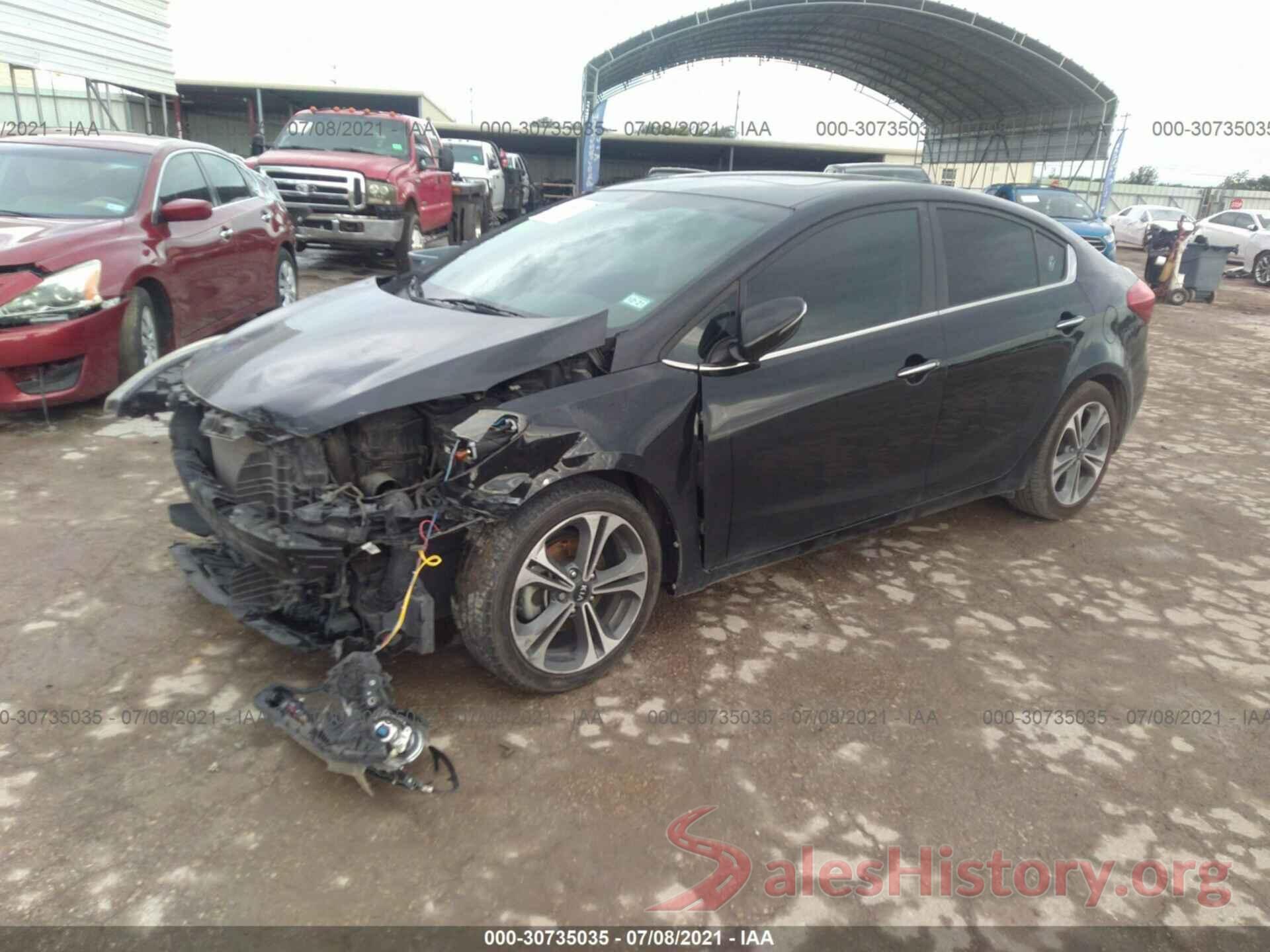 KNAFZ4A8XG5555088 2016 KIA FORTE