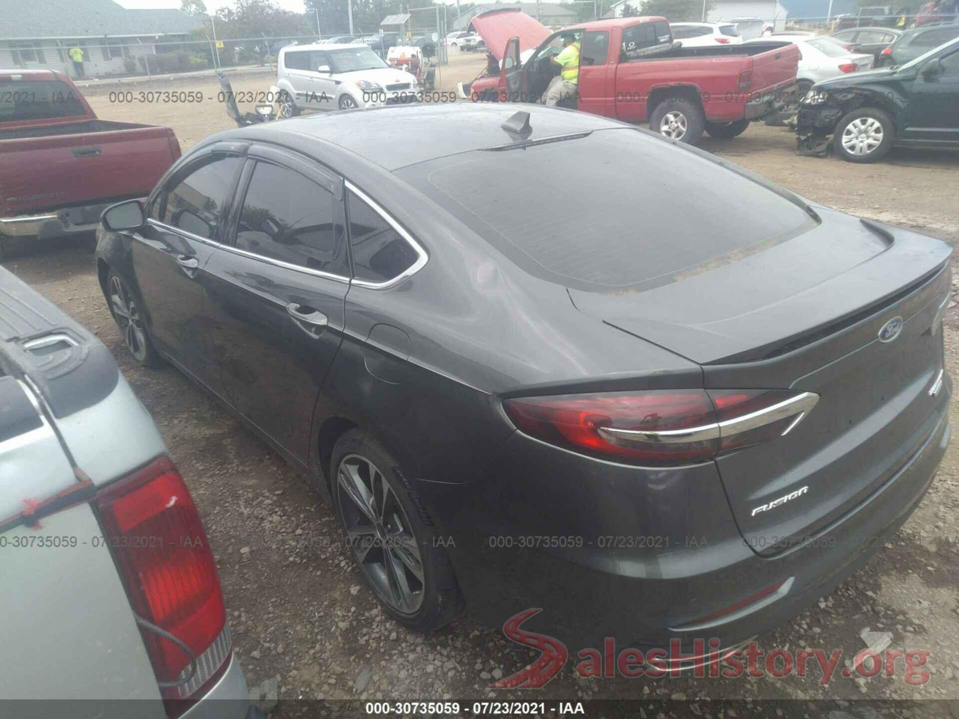 3FA6P0K96KR168543 2019 FORD FUSION