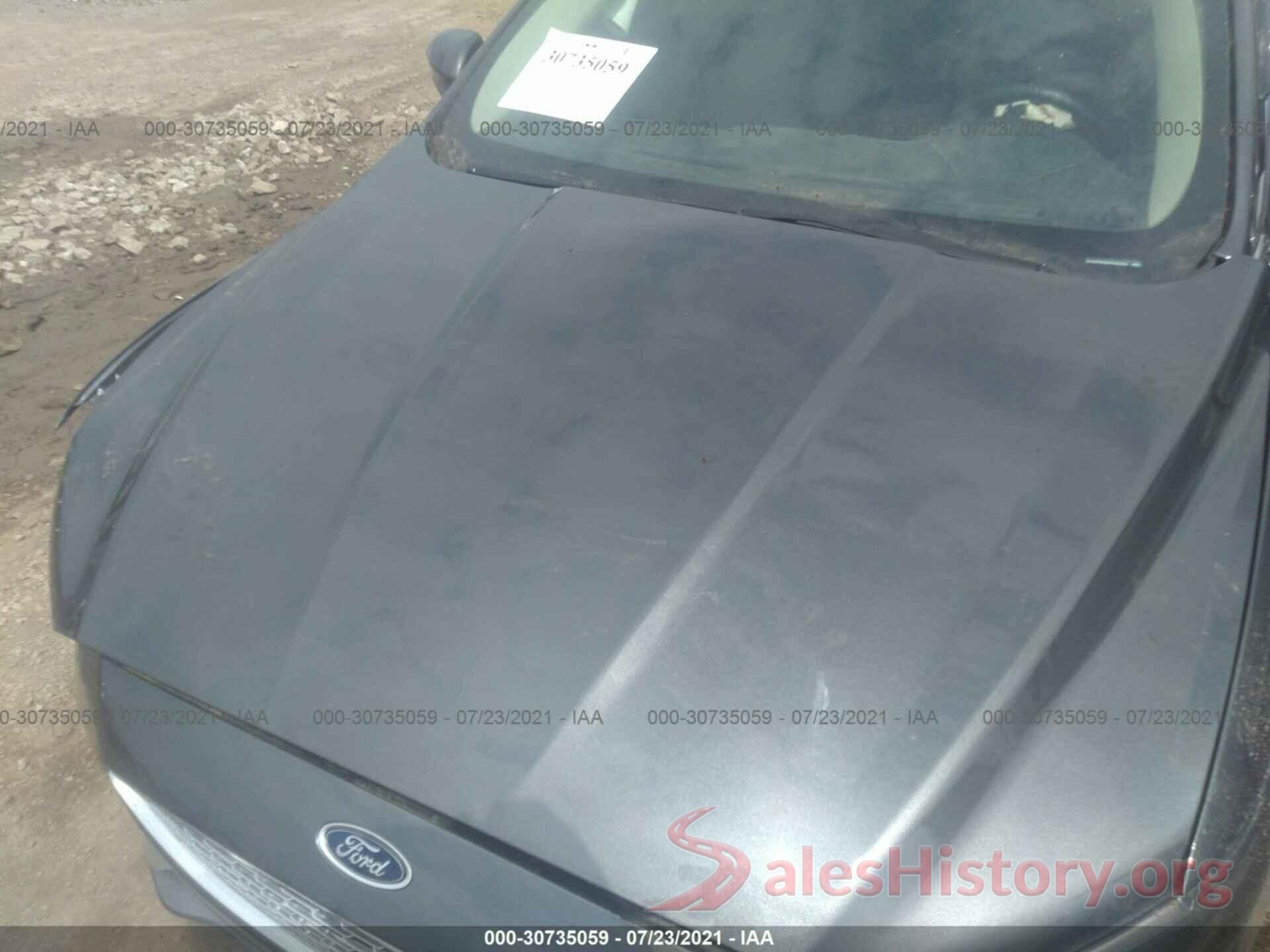 3FA6P0K96KR168543 2019 FORD FUSION