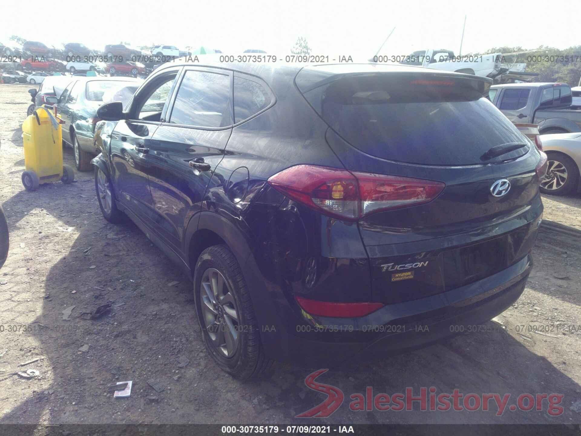 KM8J2CA4XJU694588 2018 HYUNDAI TUCSON