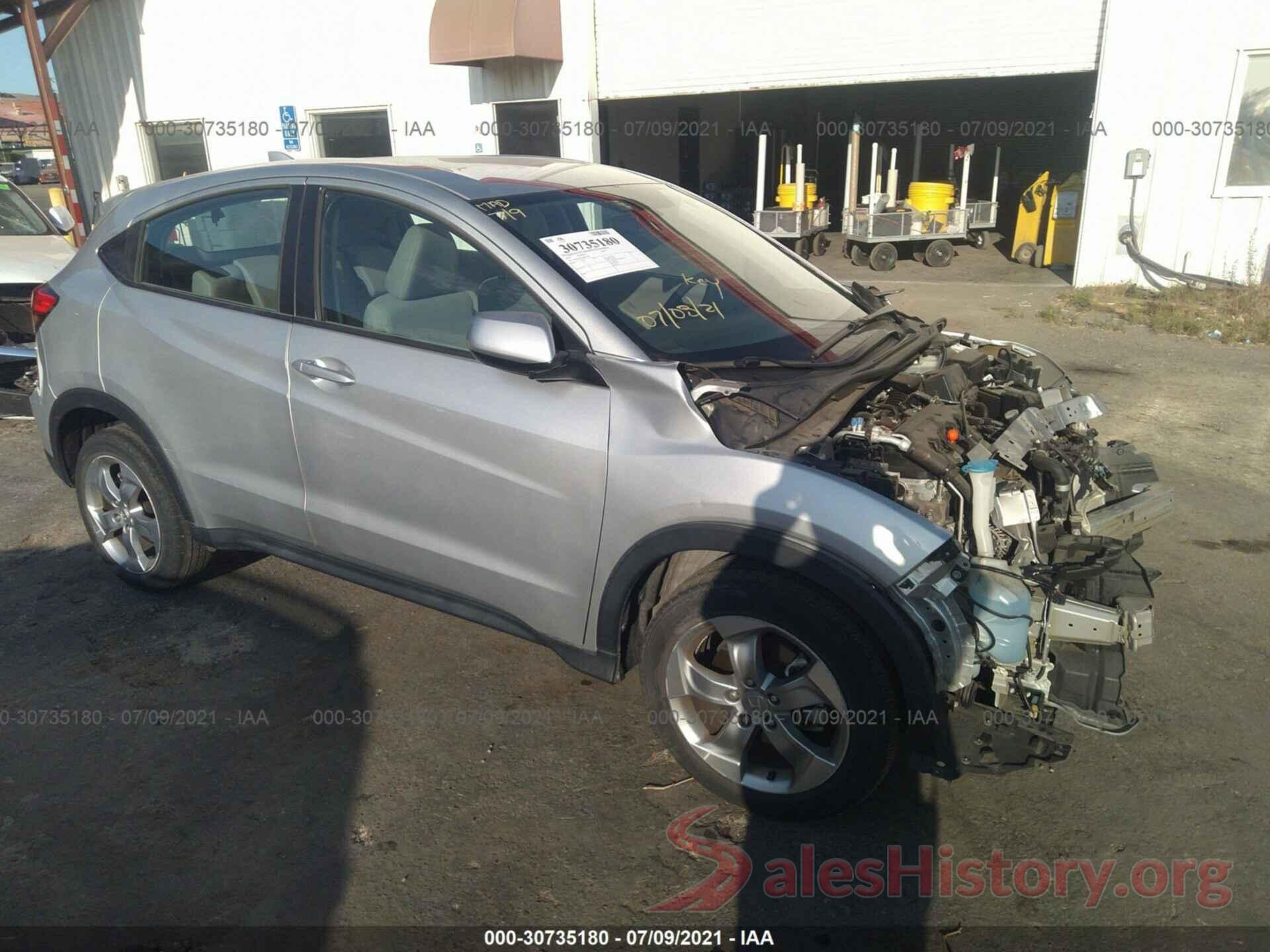 3CZRU5H37GM751282 2016 HONDA HR-V