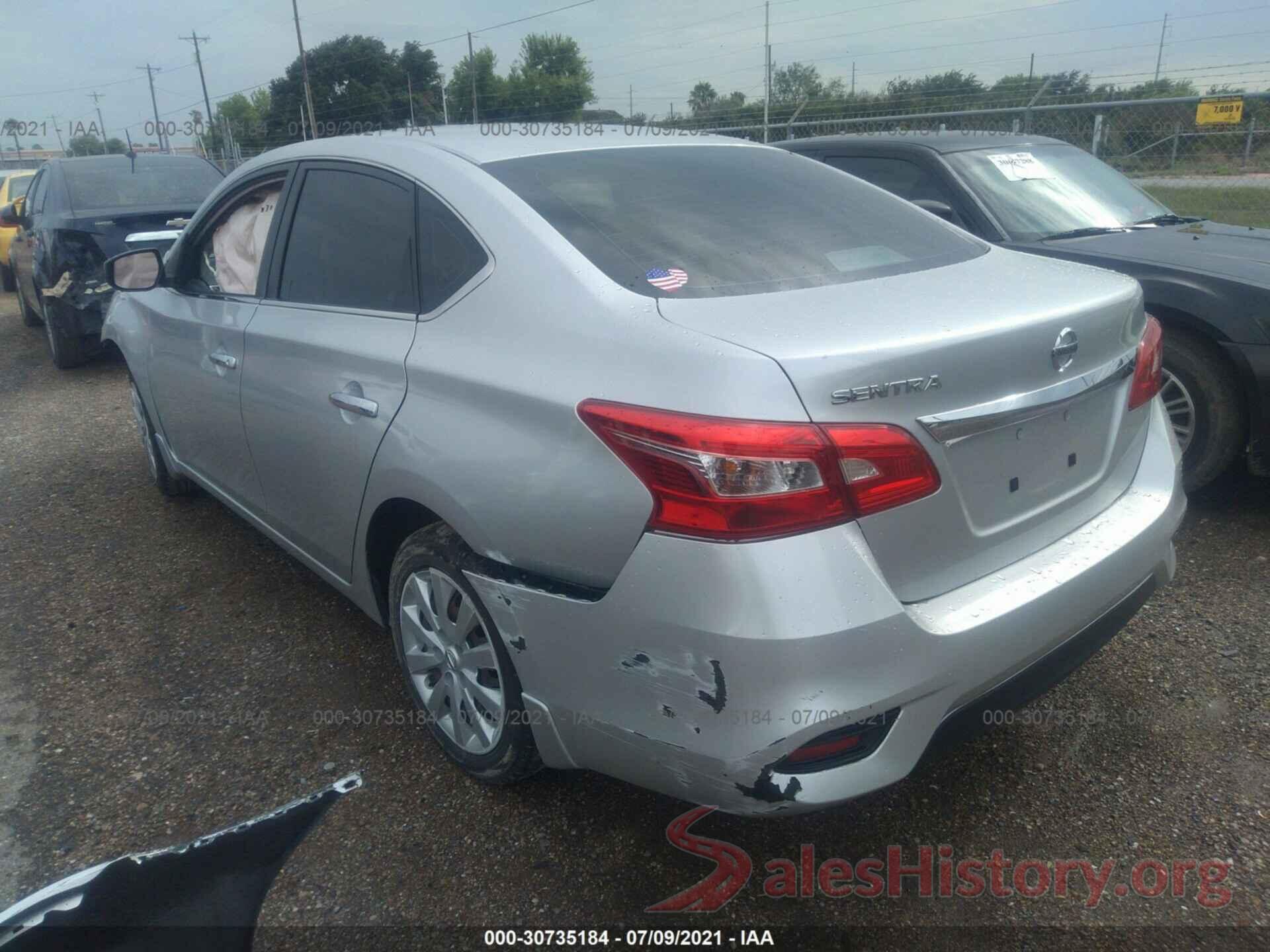 3N1AB7AP6GY222841 2016 NISSAN SENTRA