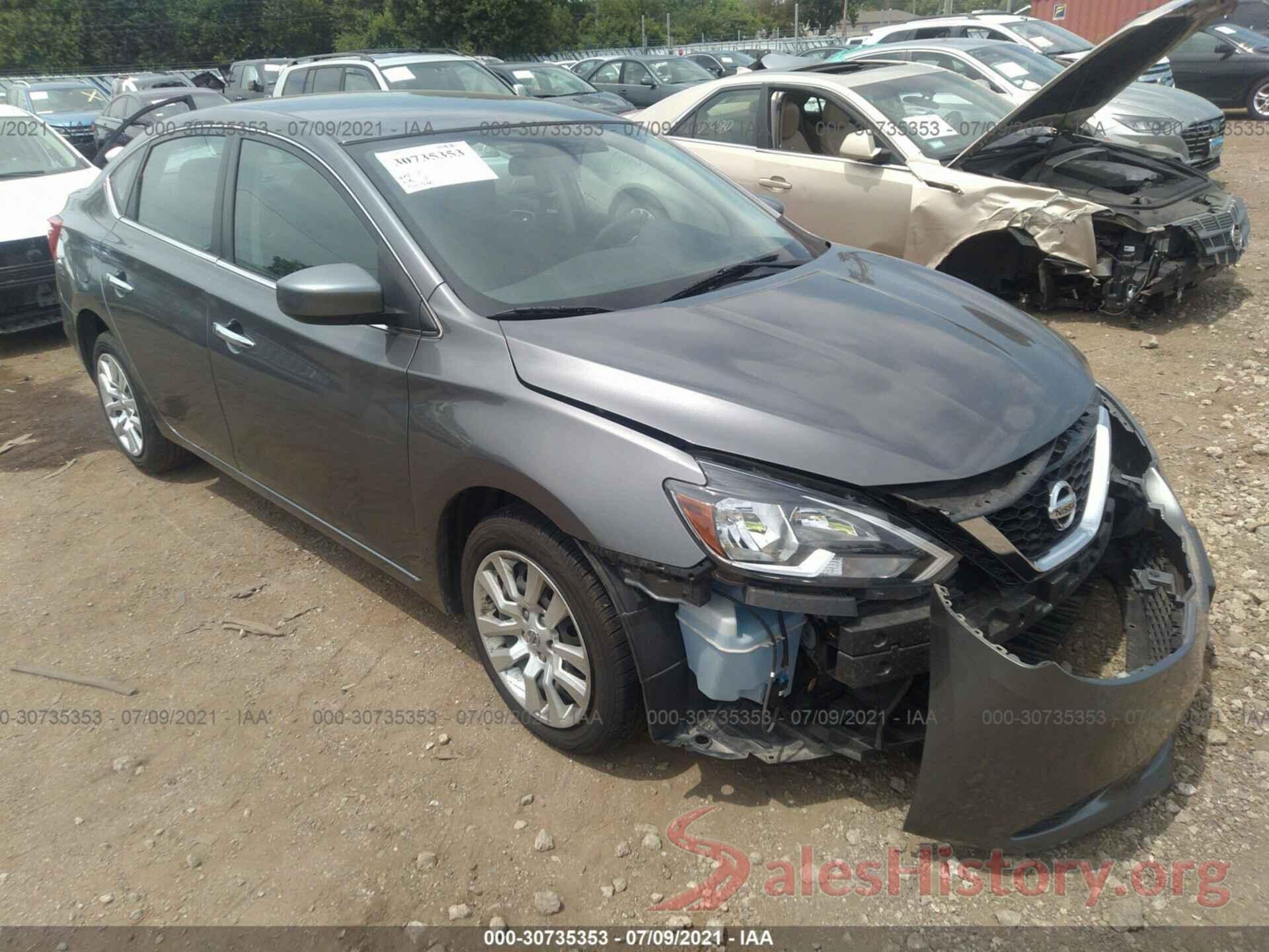 3N1AB7AP8HL694621 2017 NISSAN SENTRA