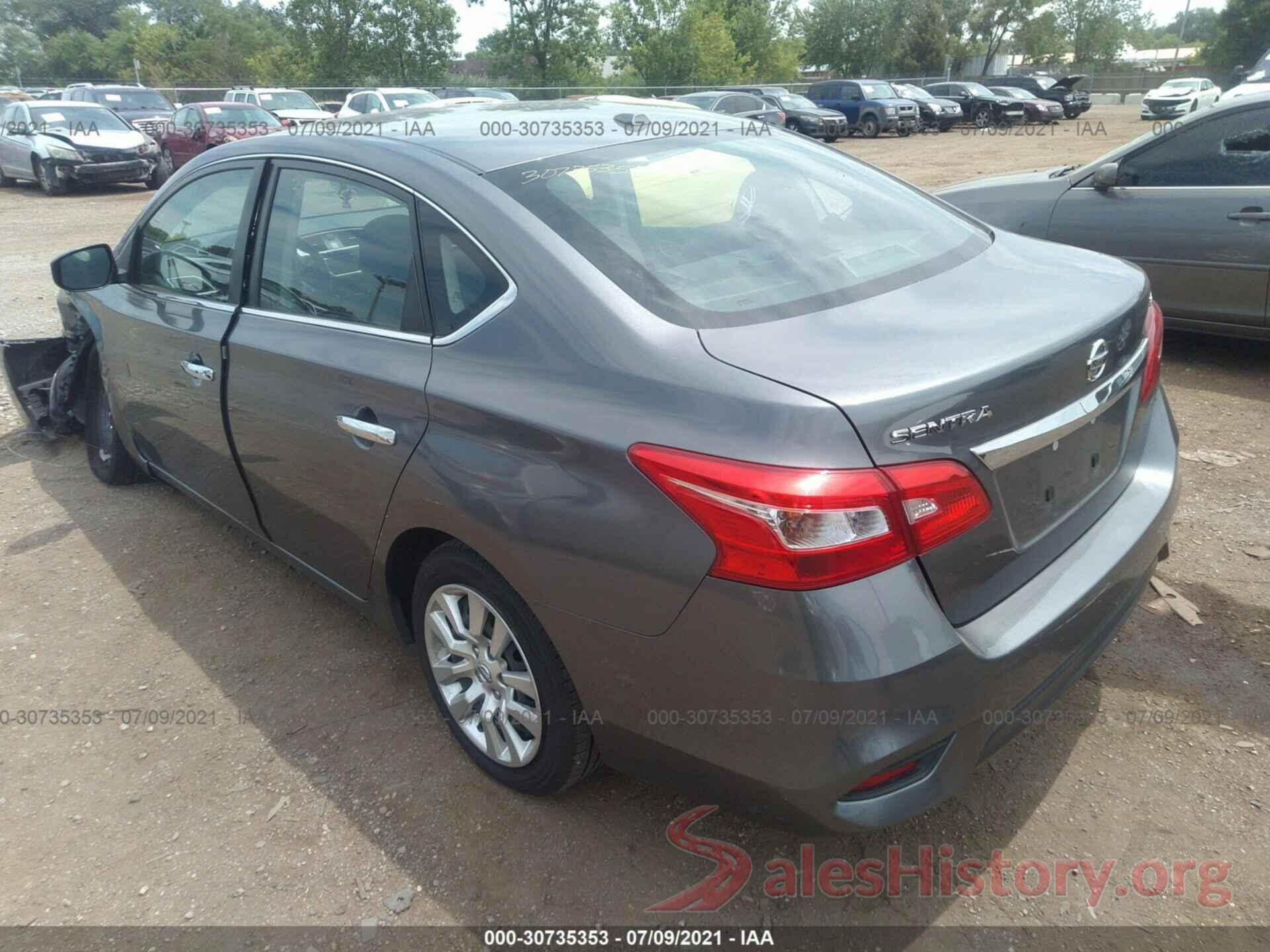 3N1AB7AP8HL694621 2017 NISSAN SENTRA