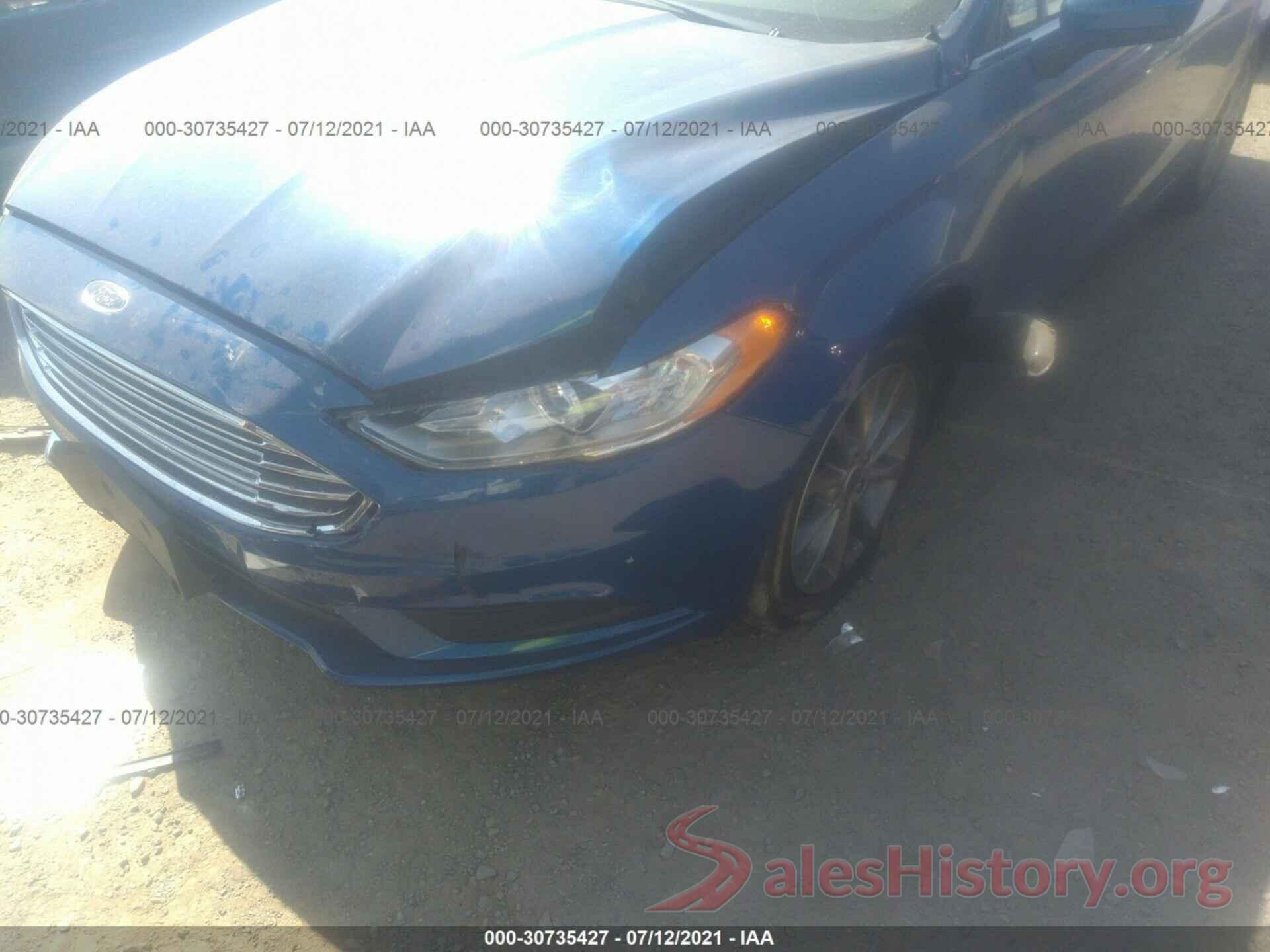 3FA6P0H78HR110237 2017 FORD FUSION