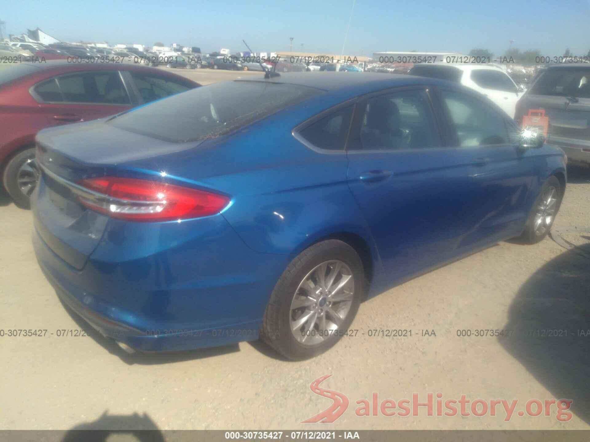 3FA6P0H78HR110237 2017 FORD FUSION