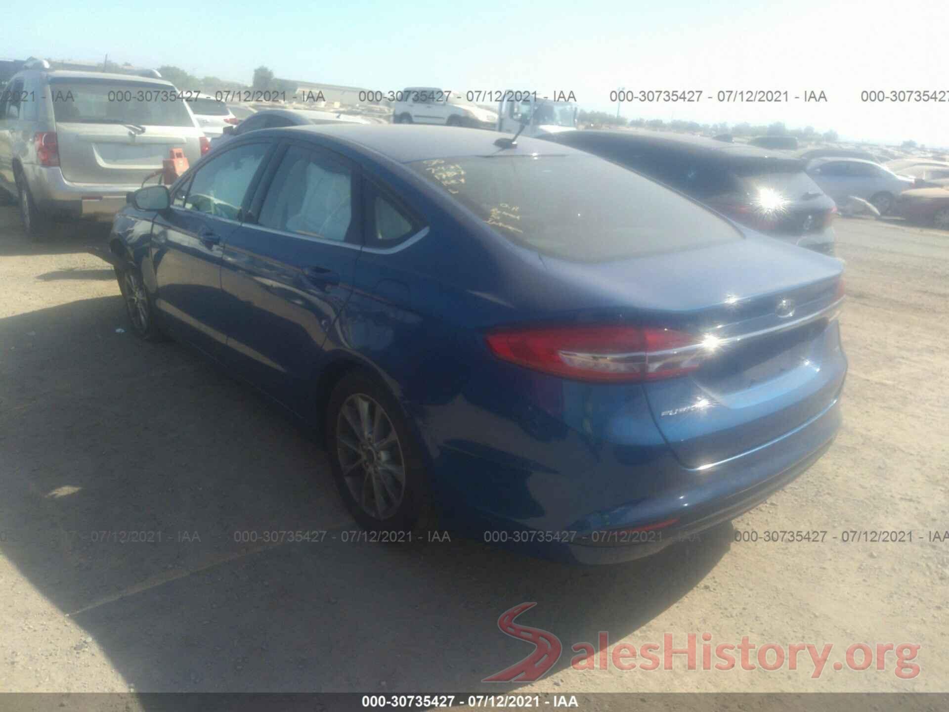 3FA6P0H78HR110237 2017 FORD FUSION