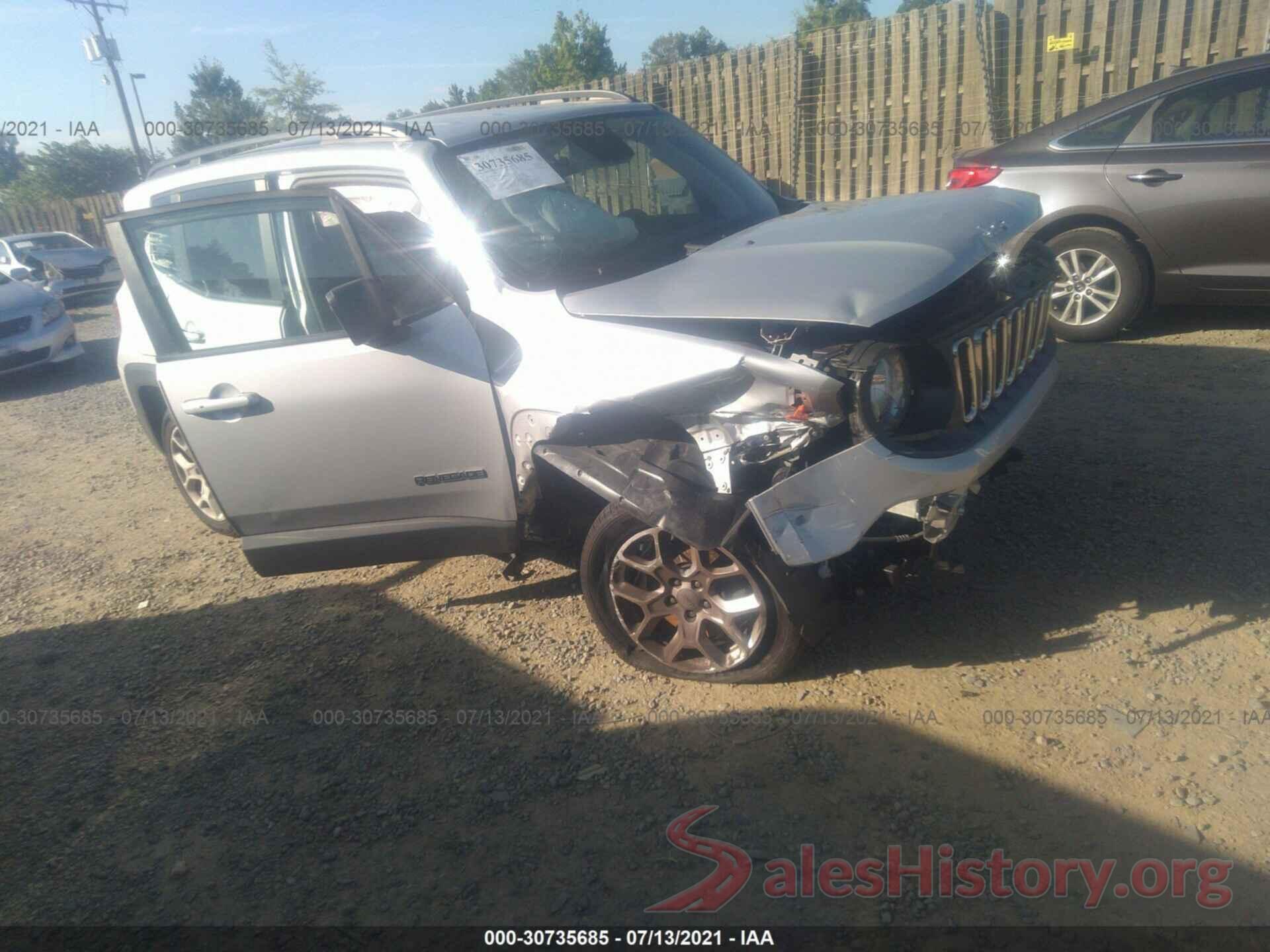 ZACCJBAB8JPJ48332 2018 JEEP RENEGADE