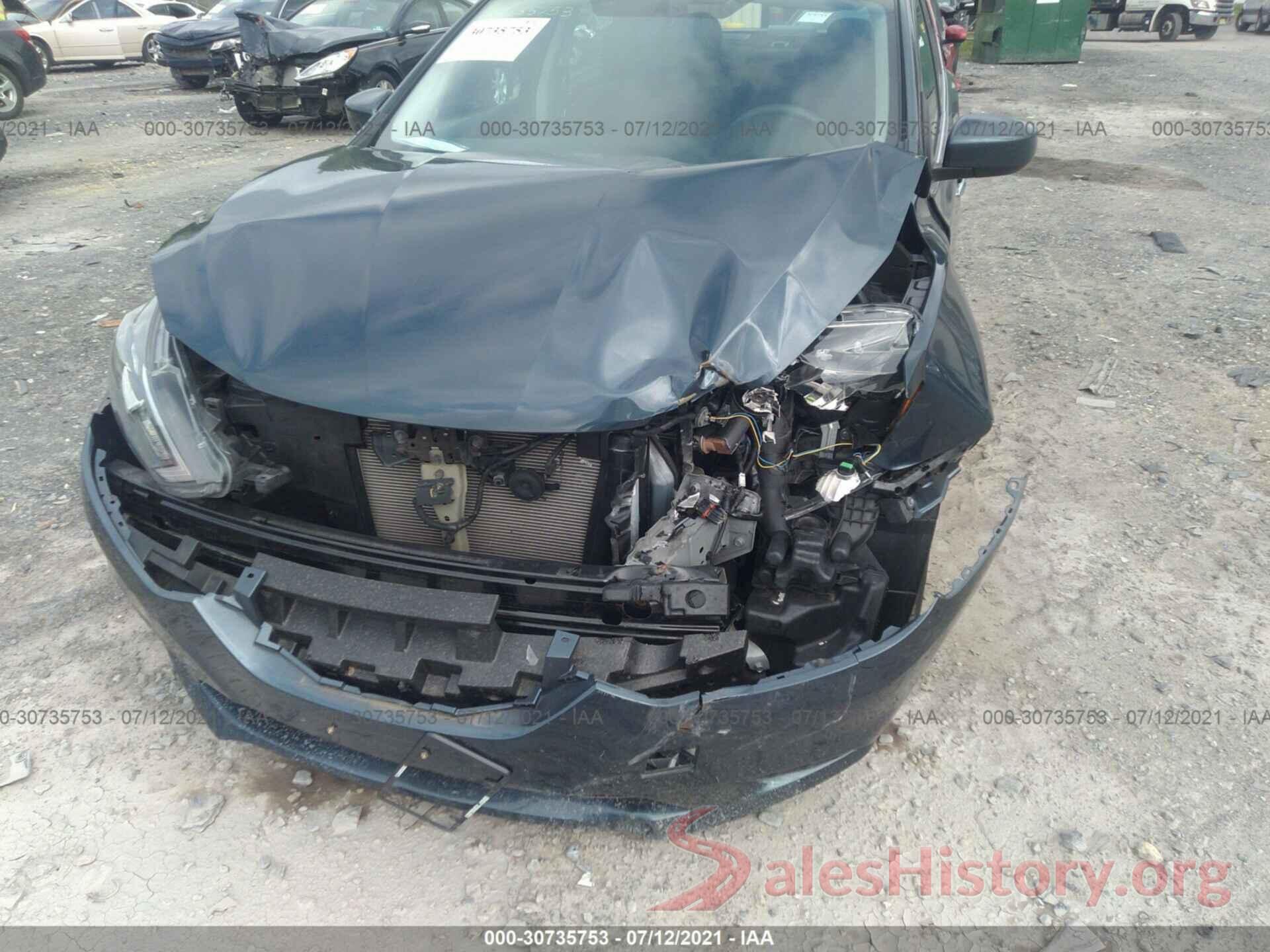 3N1AB7APXGL663546 2016 NISSAN SENTRA