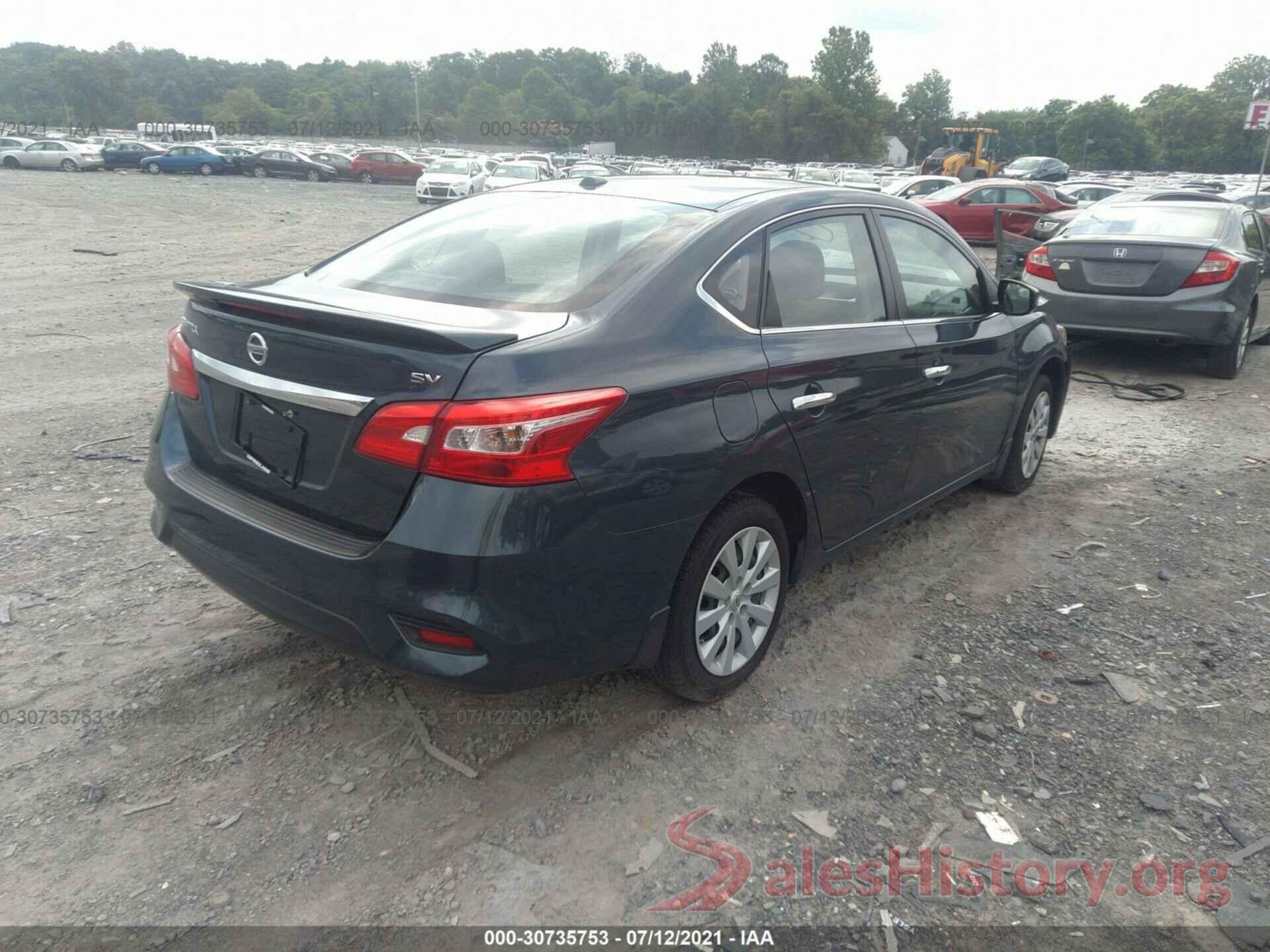 3N1AB7APXGL663546 2016 NISSAN SENTRA