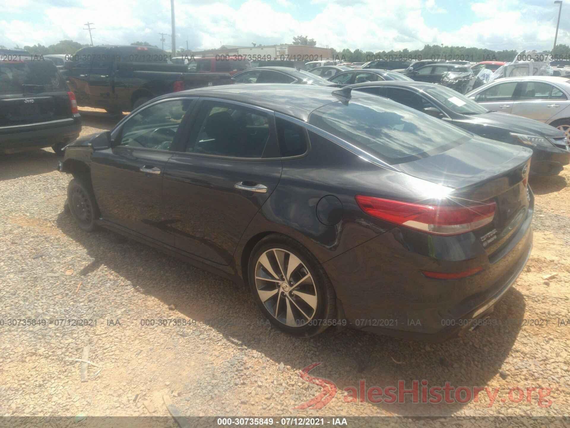 5XXGT4L37KG291102 2019 KIA OPTIMA