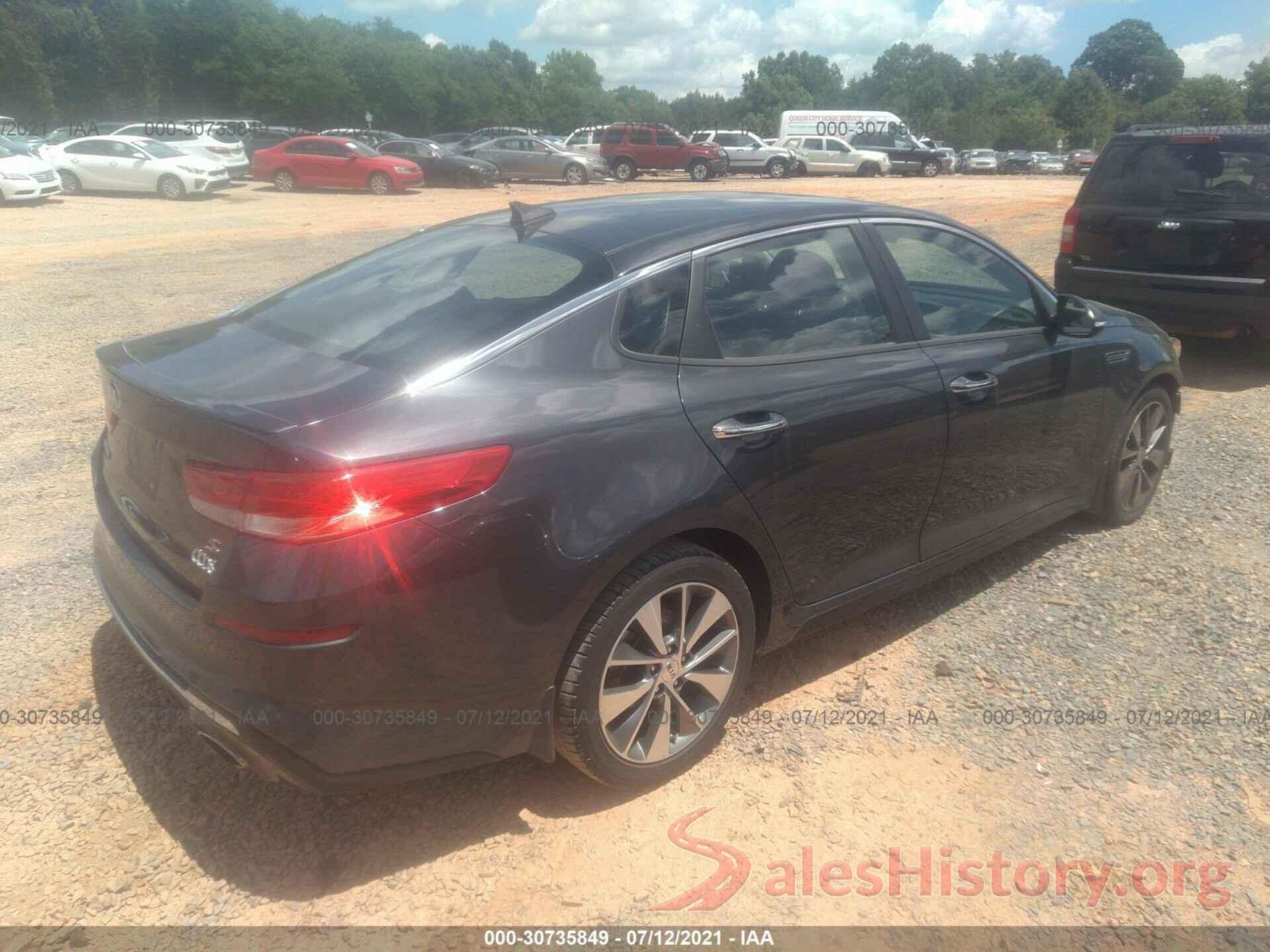 5XXGT4L37KG291102 2019 KIA OPTIMA